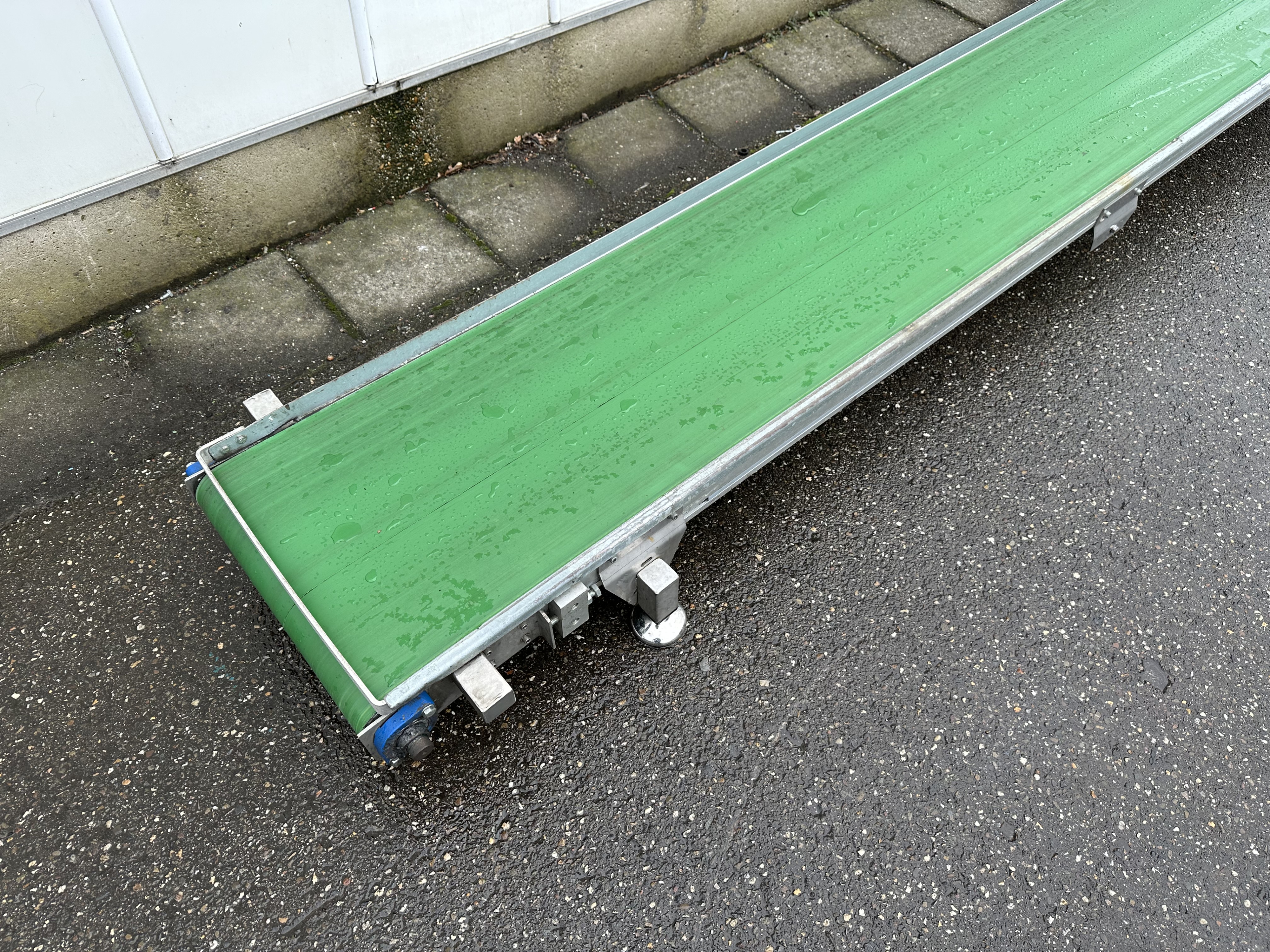 Конвейер из нержавеющей стали 340 х 40 см
