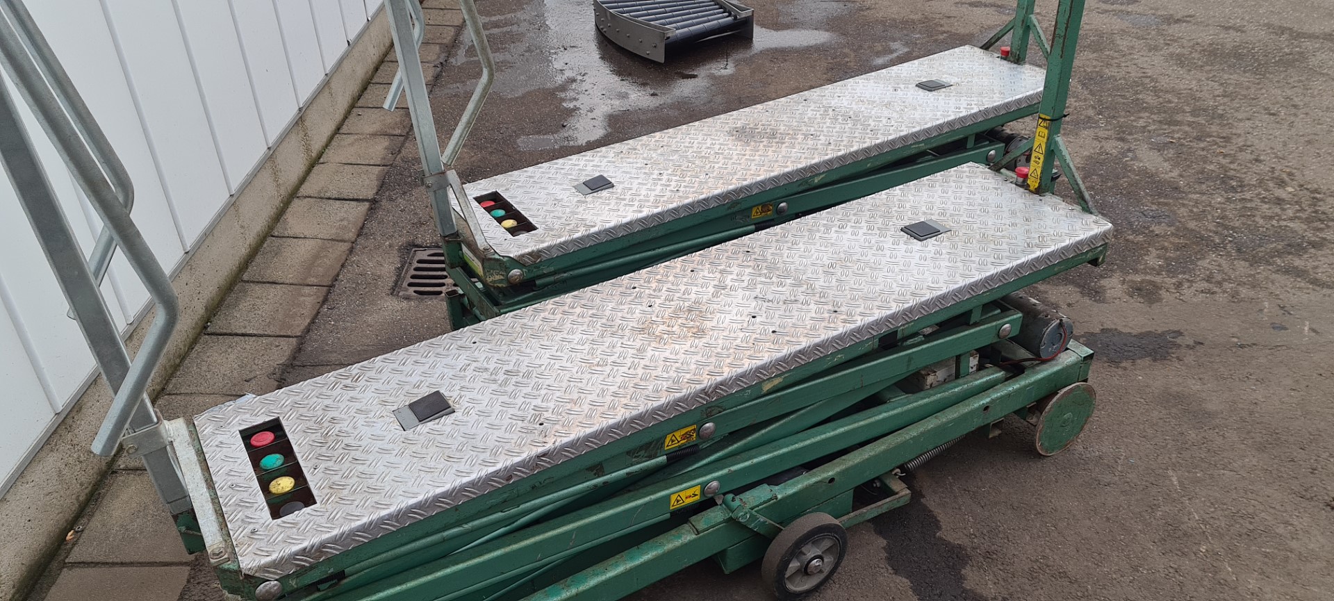 Buitendijk and Slaman (B&S) electro piperail trolleys 42,5 cm
