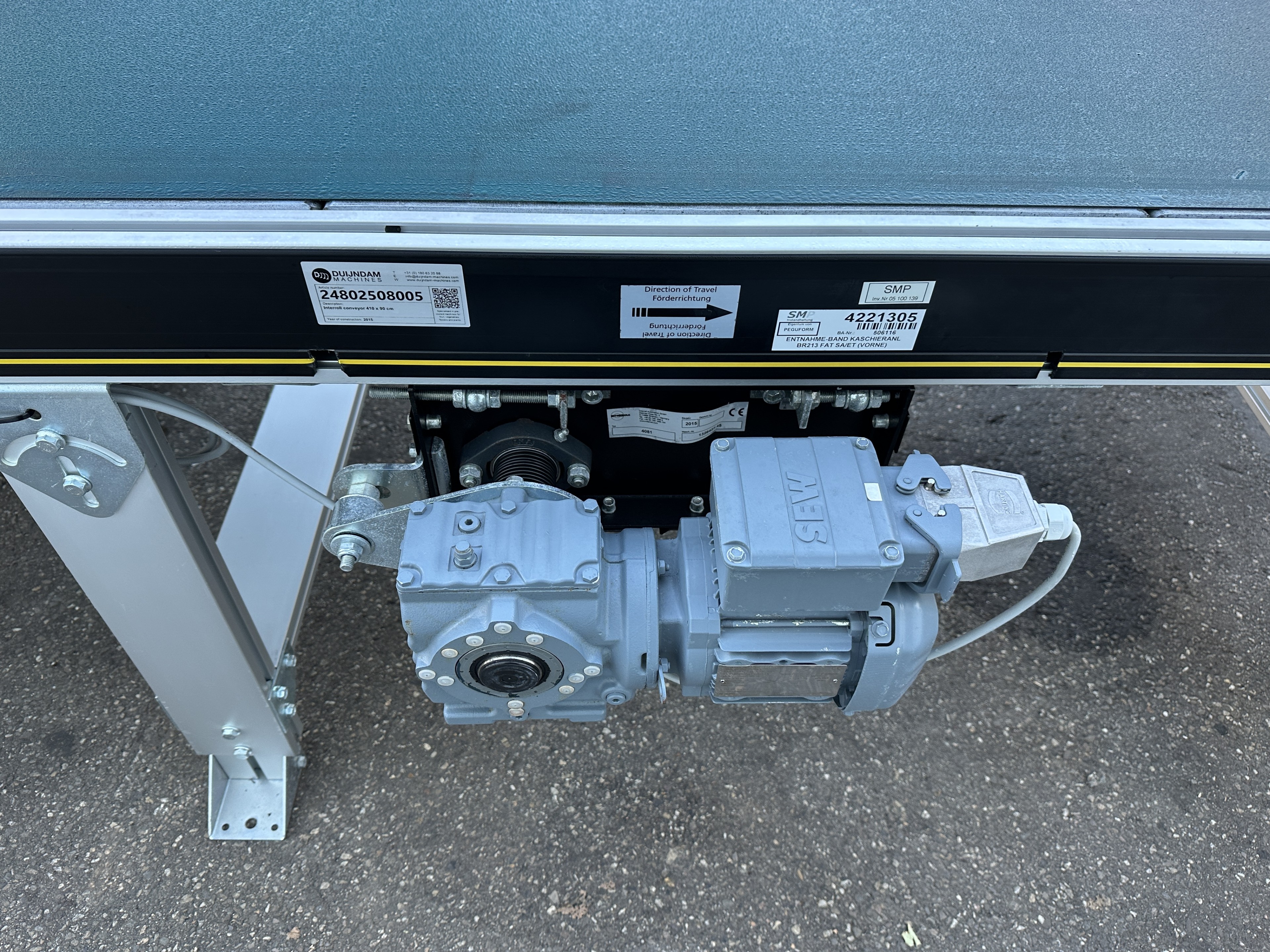 Interroll конвейер 410 х 90 см