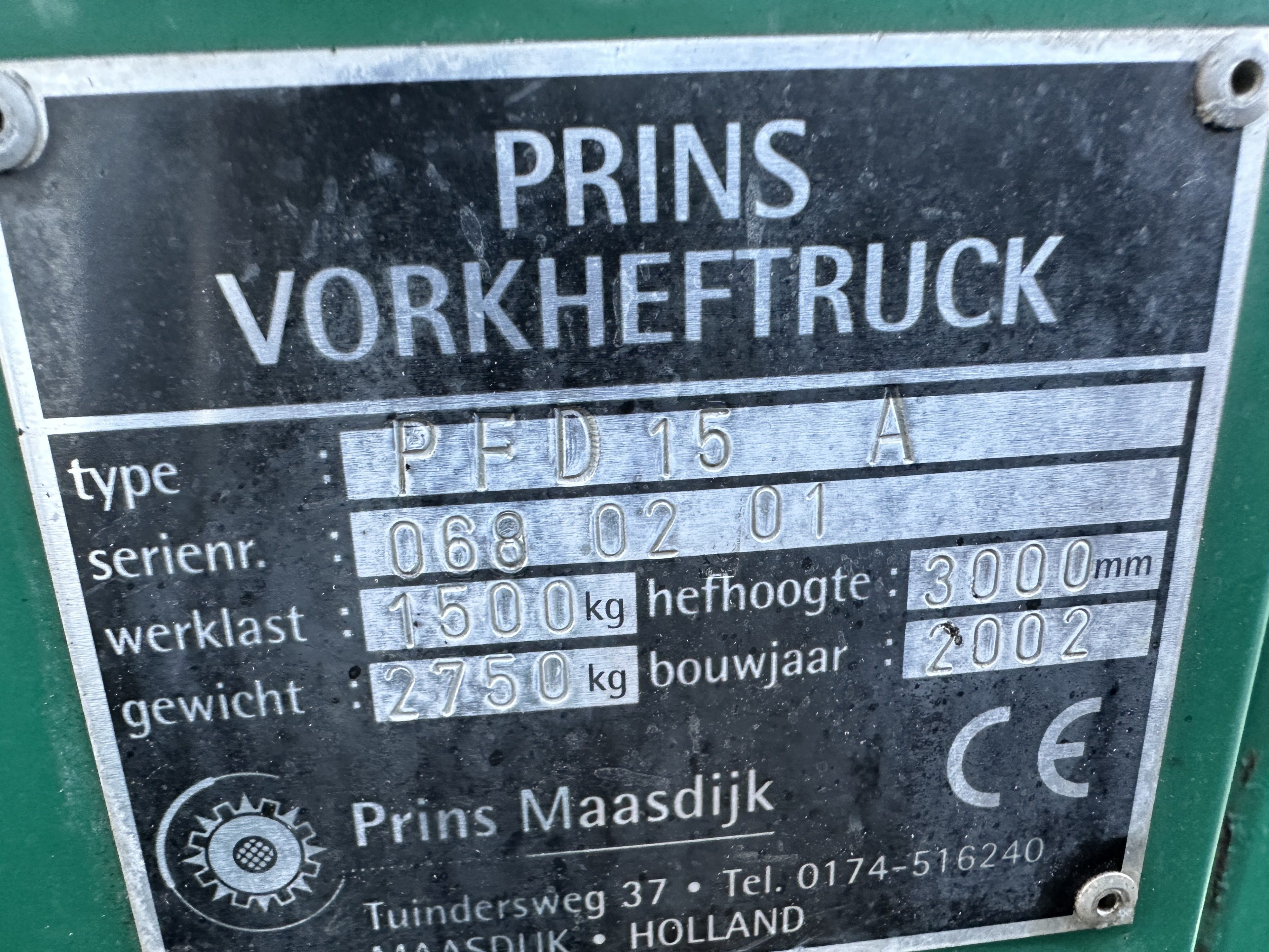 Prins PFD15 A �������� ��������� ������ 1500 ��.