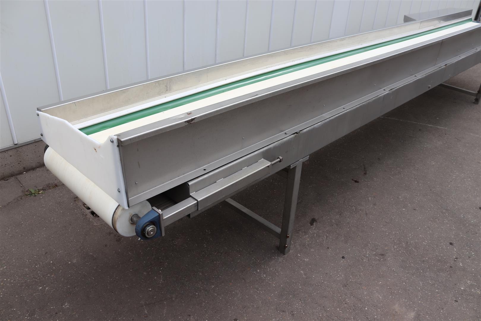 Конвейер из нержавеющей стали 570 x 57 см