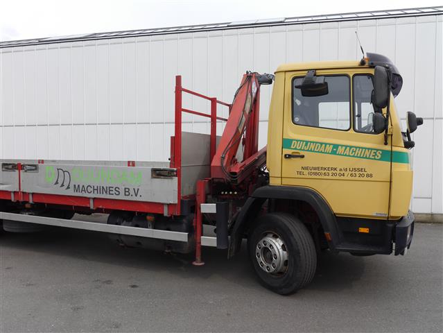 Mercedes Benz 1317 L открытый Грузовик с краном
