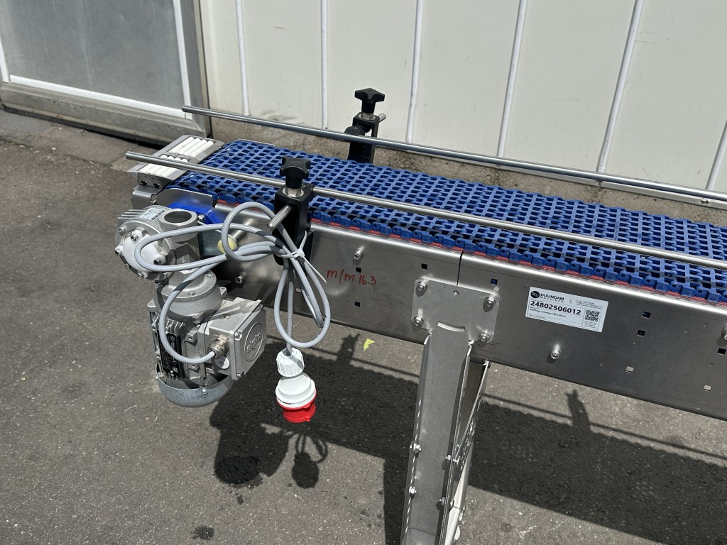 Het Packhuys конвейер с пластиковым модульным ремнем 185 x 20 см