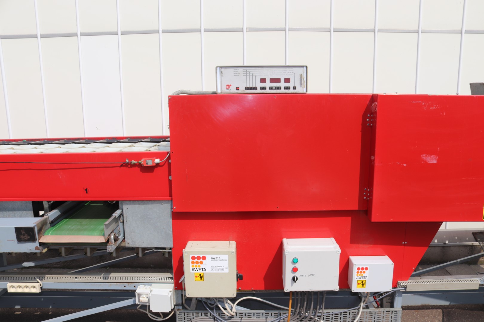 Aweta G3-8+1 weight sorting machine
