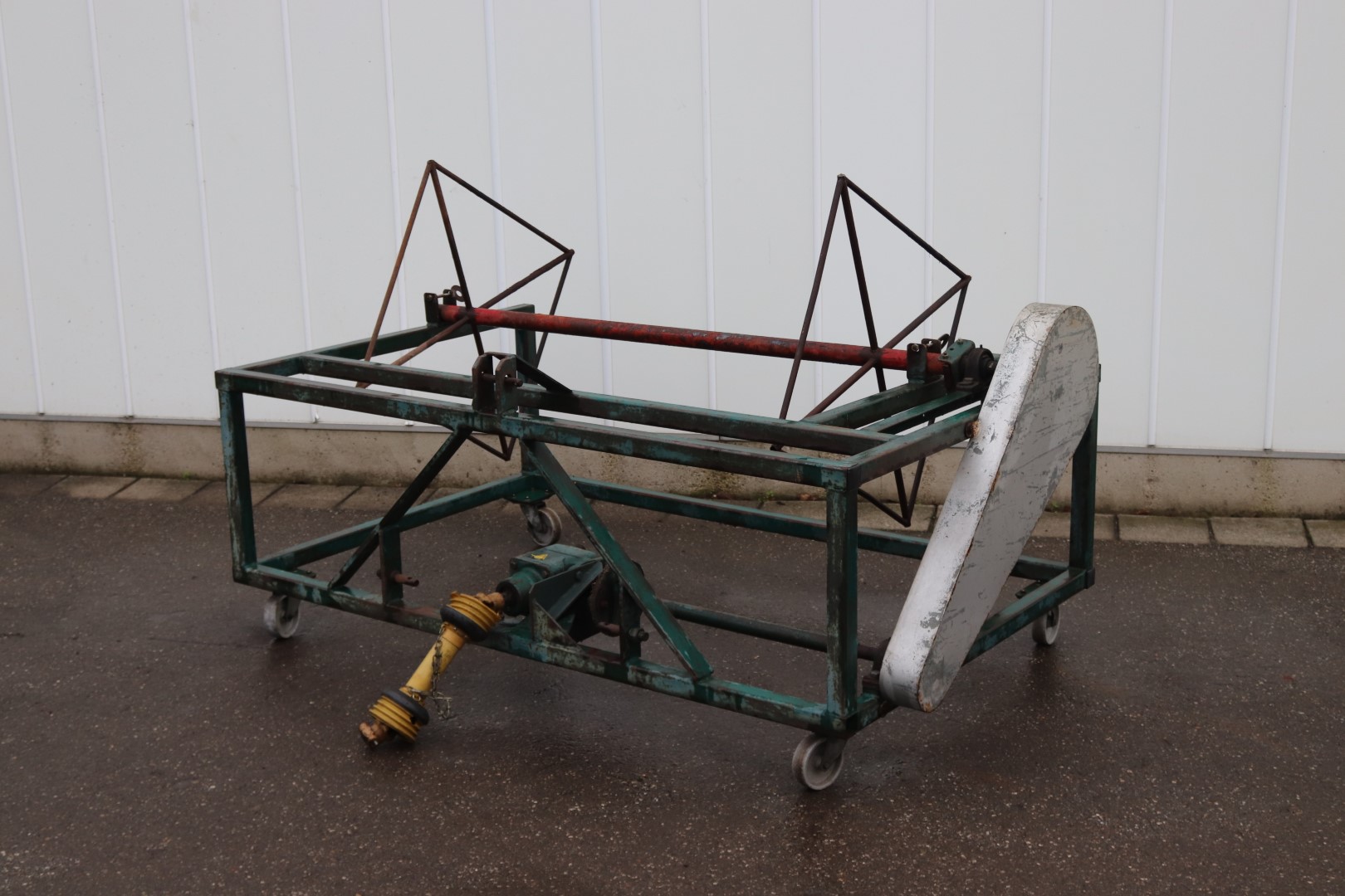 Ideaal mechanical winding machine for agricultural plastic