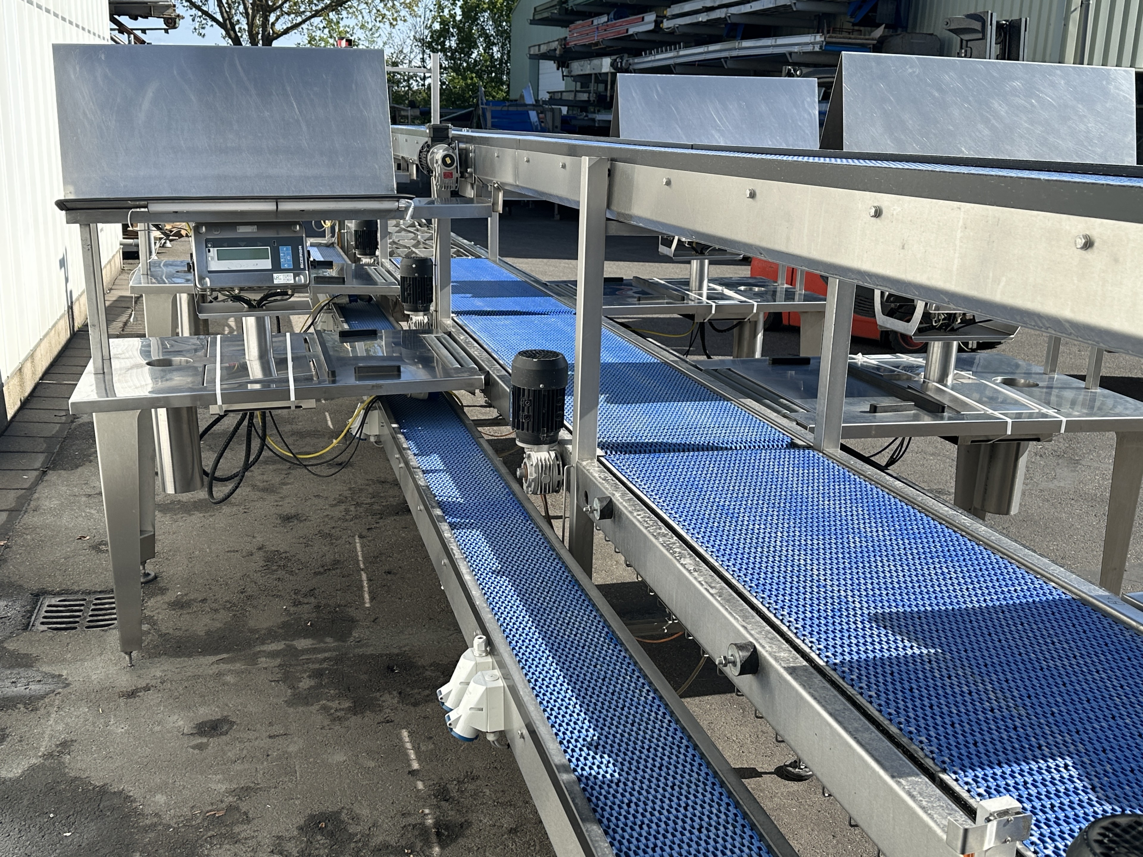 Greymans Paktech Производственная и упаковочная линия с весами