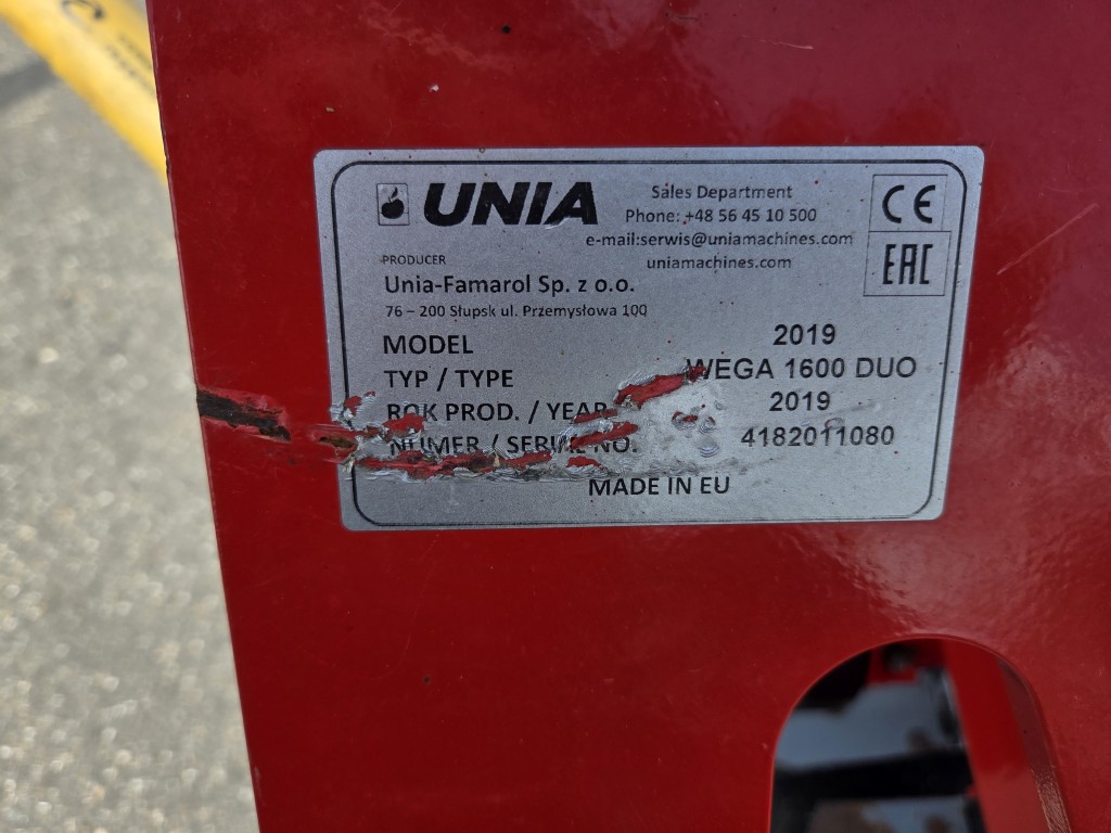 Unia Wega 1600 Duo ������������������ ������� 2 ���� � ������������� ����������