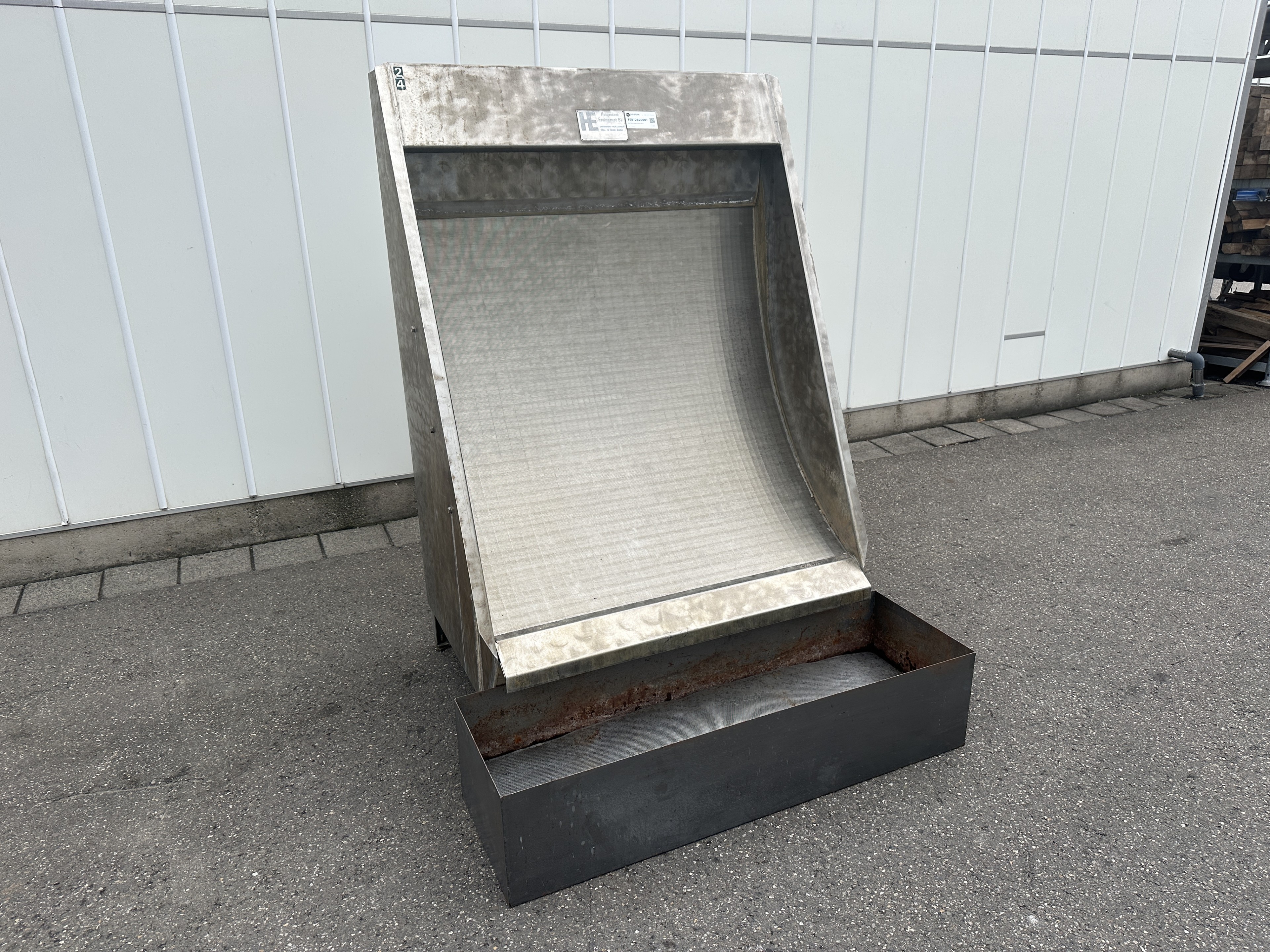 Hoogendonk Environment ZB1200 статическое дуговое сито Ширина ширмы 120 см.