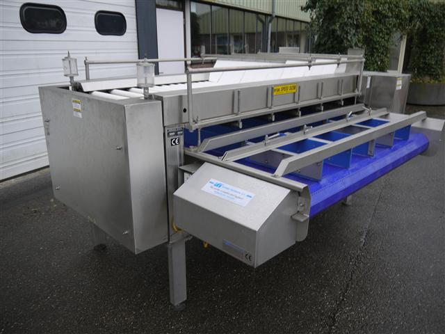 Роликовая грейдерная машина Kerian Speed Sizer из нержавеющей стали