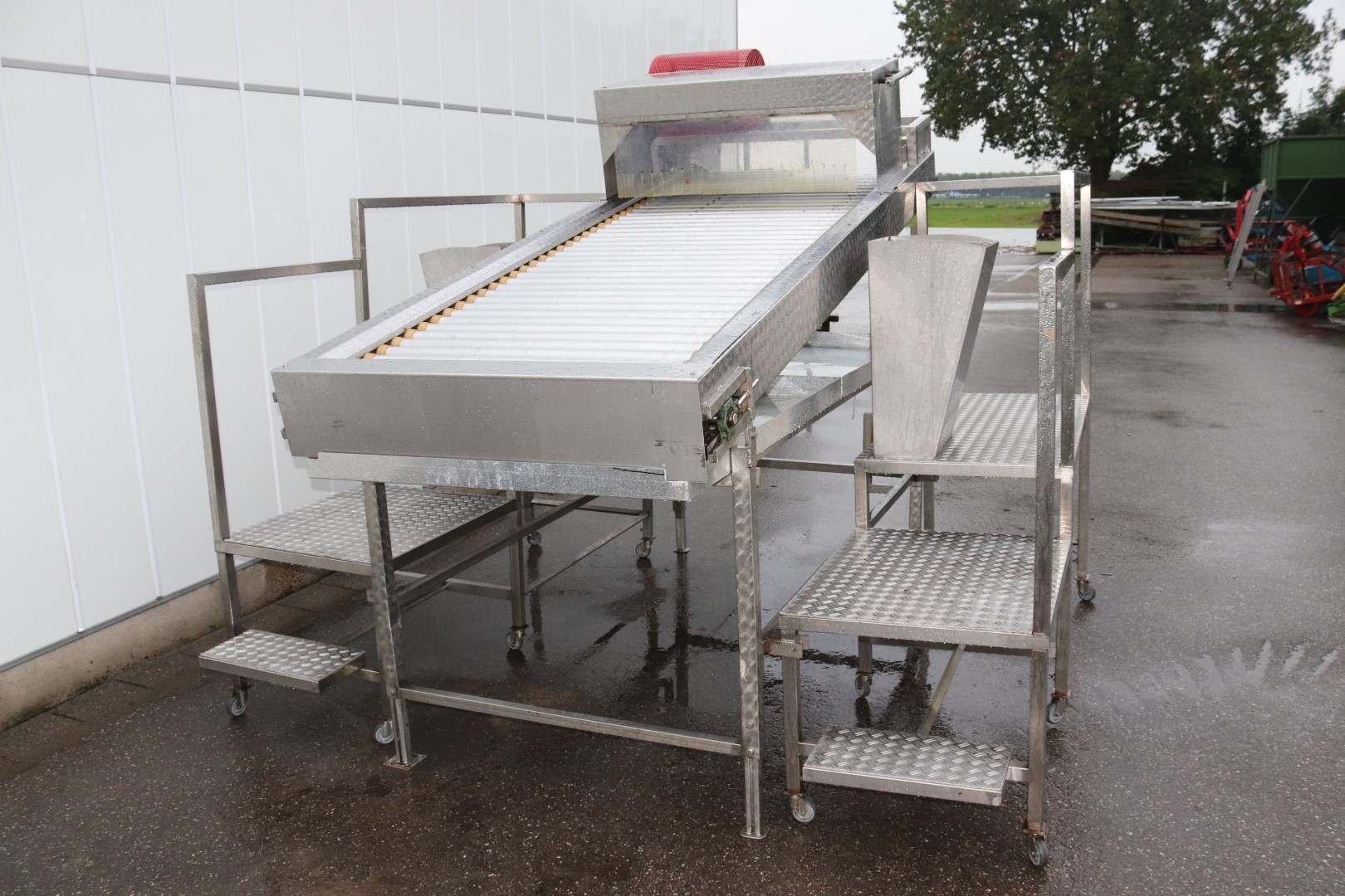 Roller inspection table 290 x 95 cm