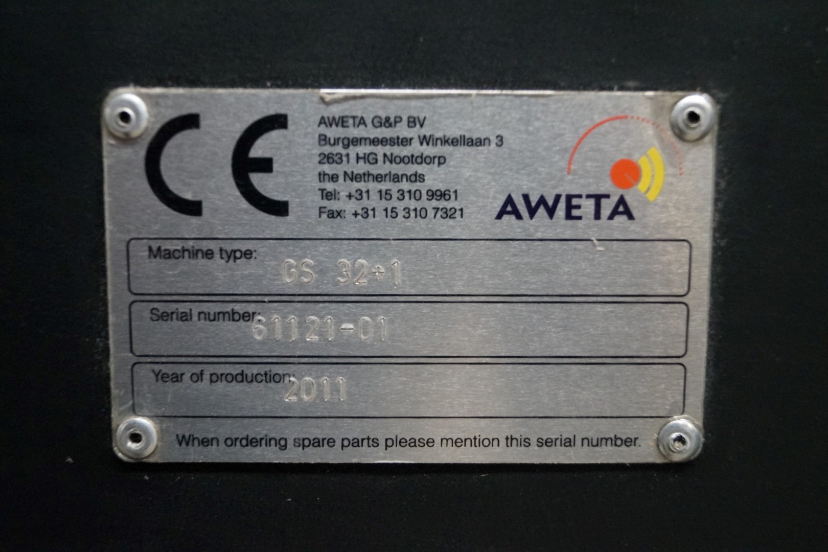 Aweta Taks GS32 + 1 ����� ���������� � �������������� ������������