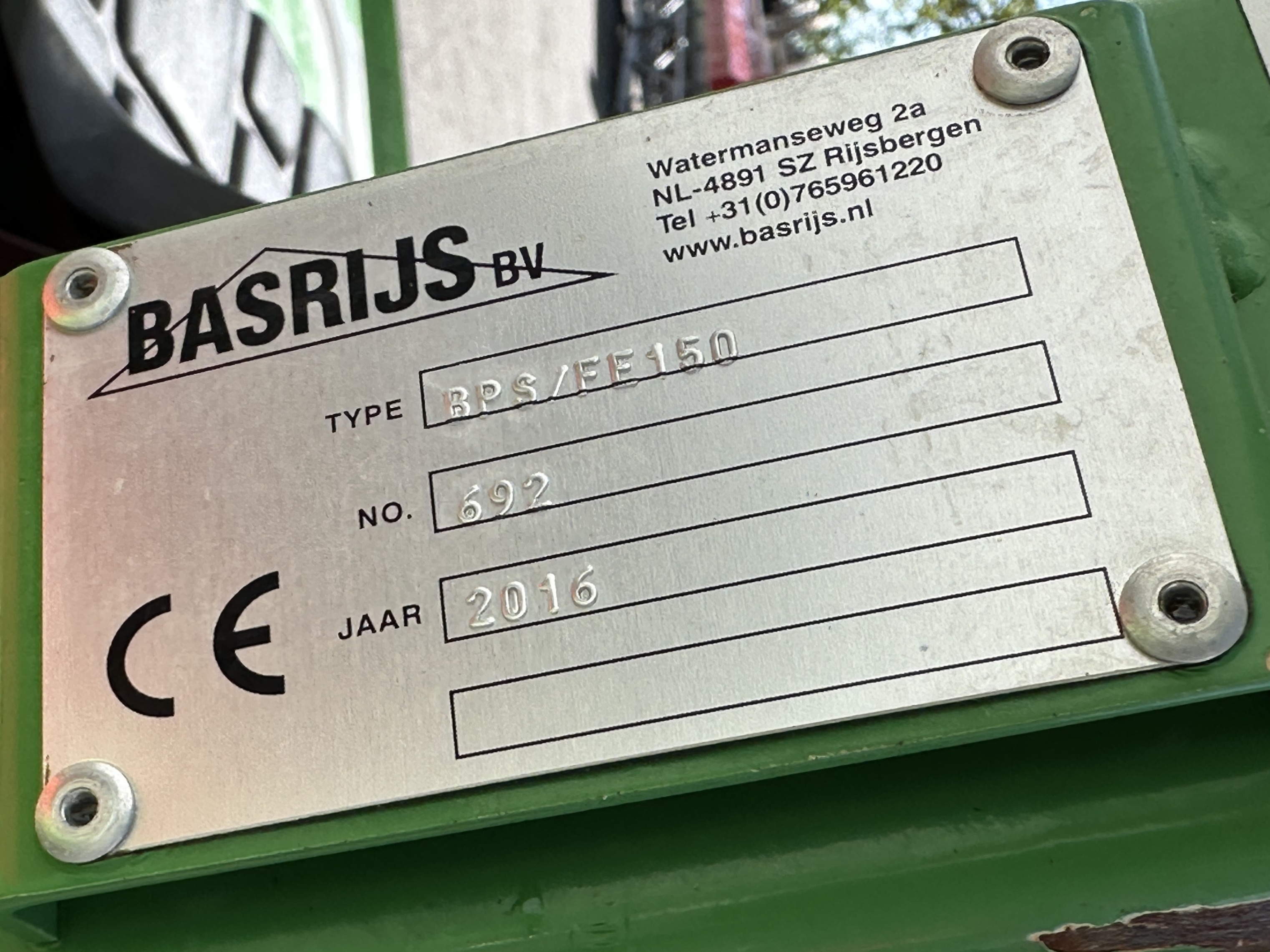 Basrijs BP5/FF150 Посадочная машина 2 ряда