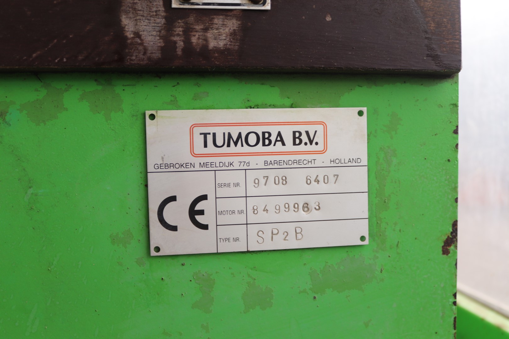 Комбайн Tumoba для брюссельской капусты 2 ряда