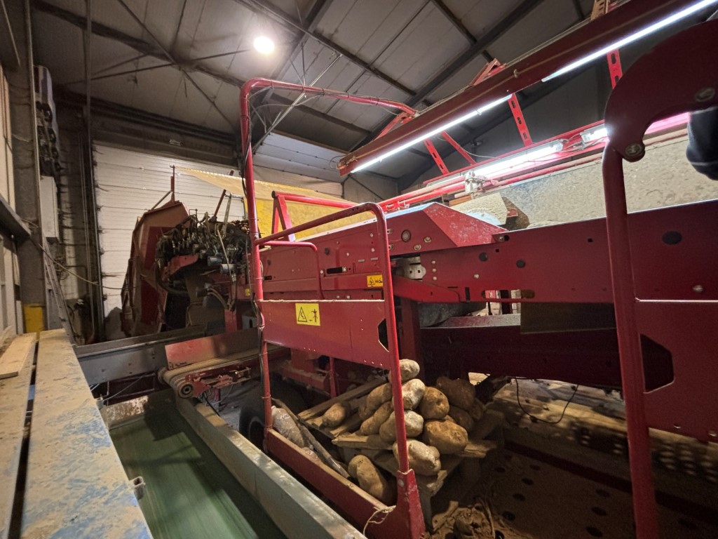 Grimme RH24 - 60 Combi Приемный бункер с предварительным сортировщиком и инспекционным столом