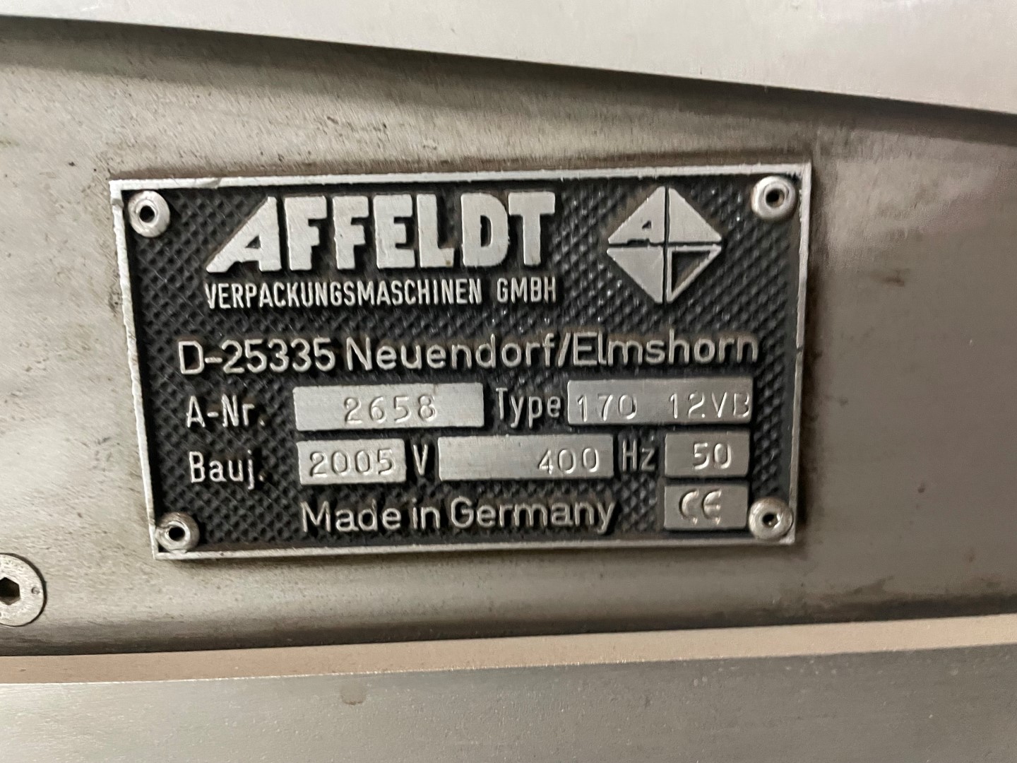 Affeldt 170 12 VB & 929 T19