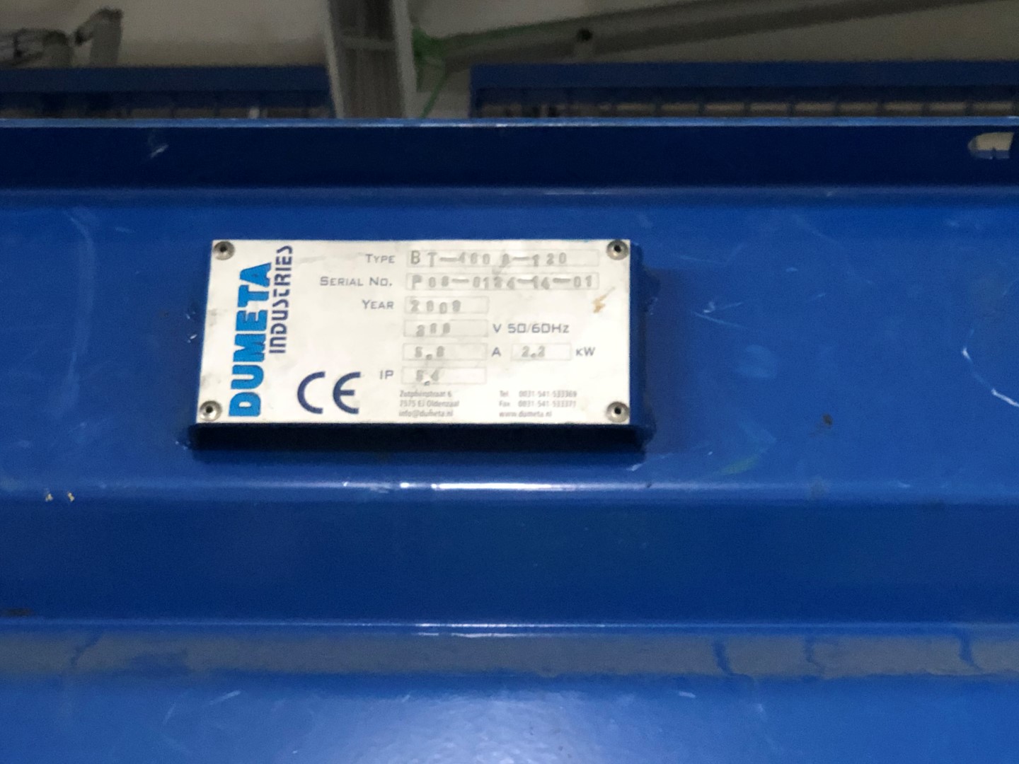 Конвейер Dumeta 46 м x 120 см