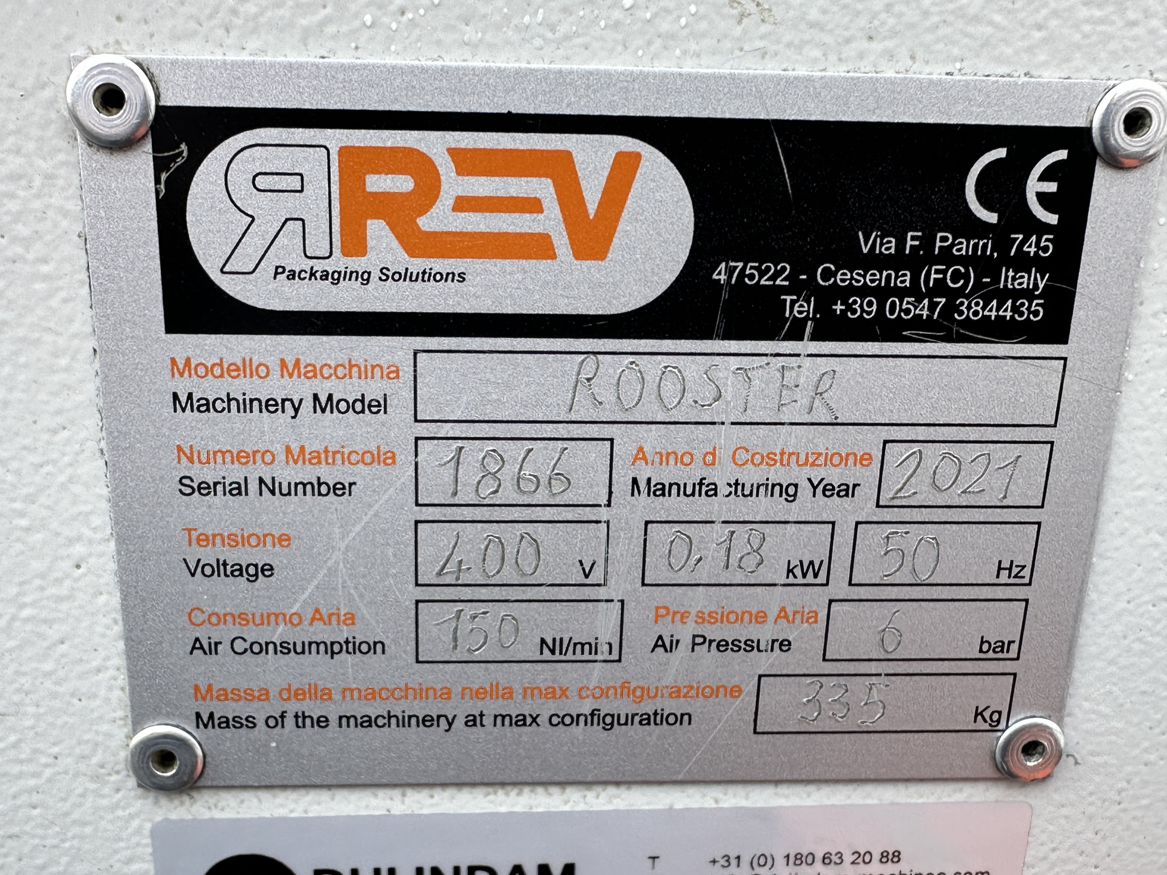 Rev Packaging Solutions Rooster ��������� ������