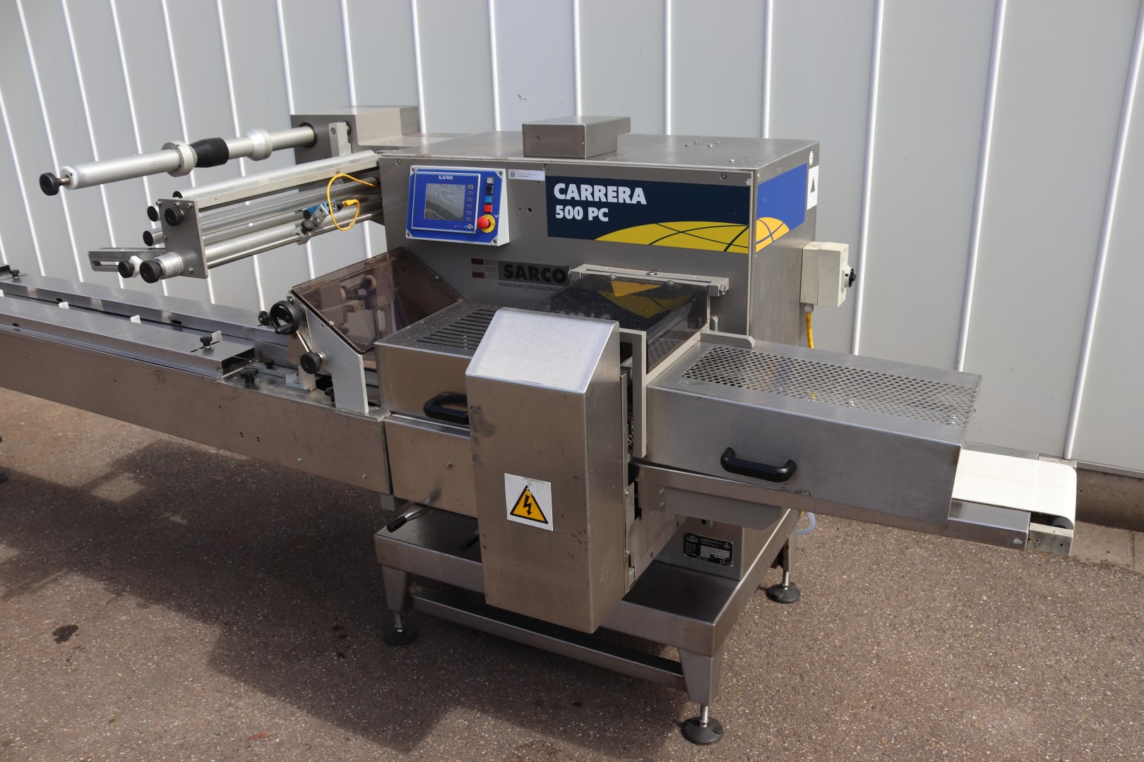 Ilapak Carrera 500 PC flow packaging machine