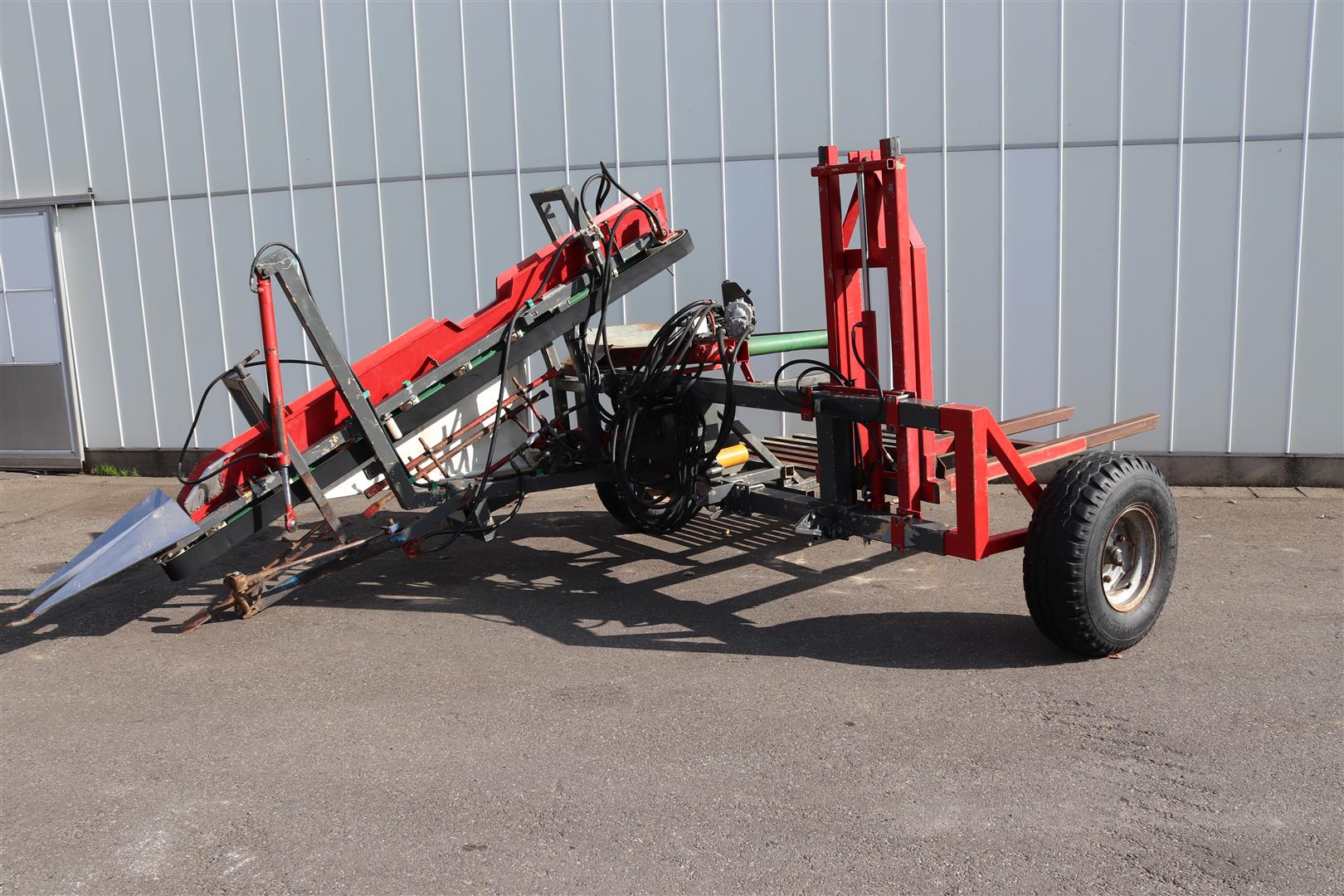 Vanhoucke leekharvester topbeltlifter