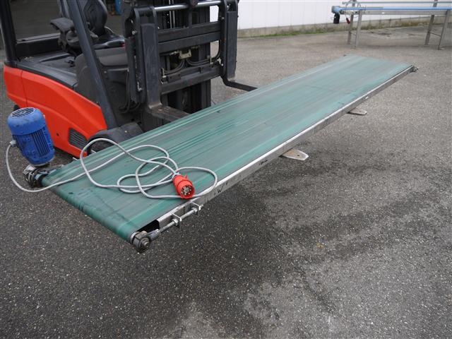 Конвейер из нержавеющей стали 320x60 см