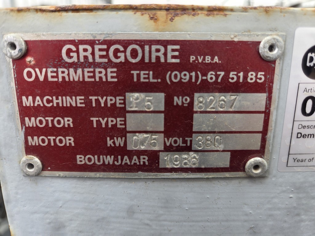 Demtec Gregoire P5 ����� ��� ������������ ����������� ������