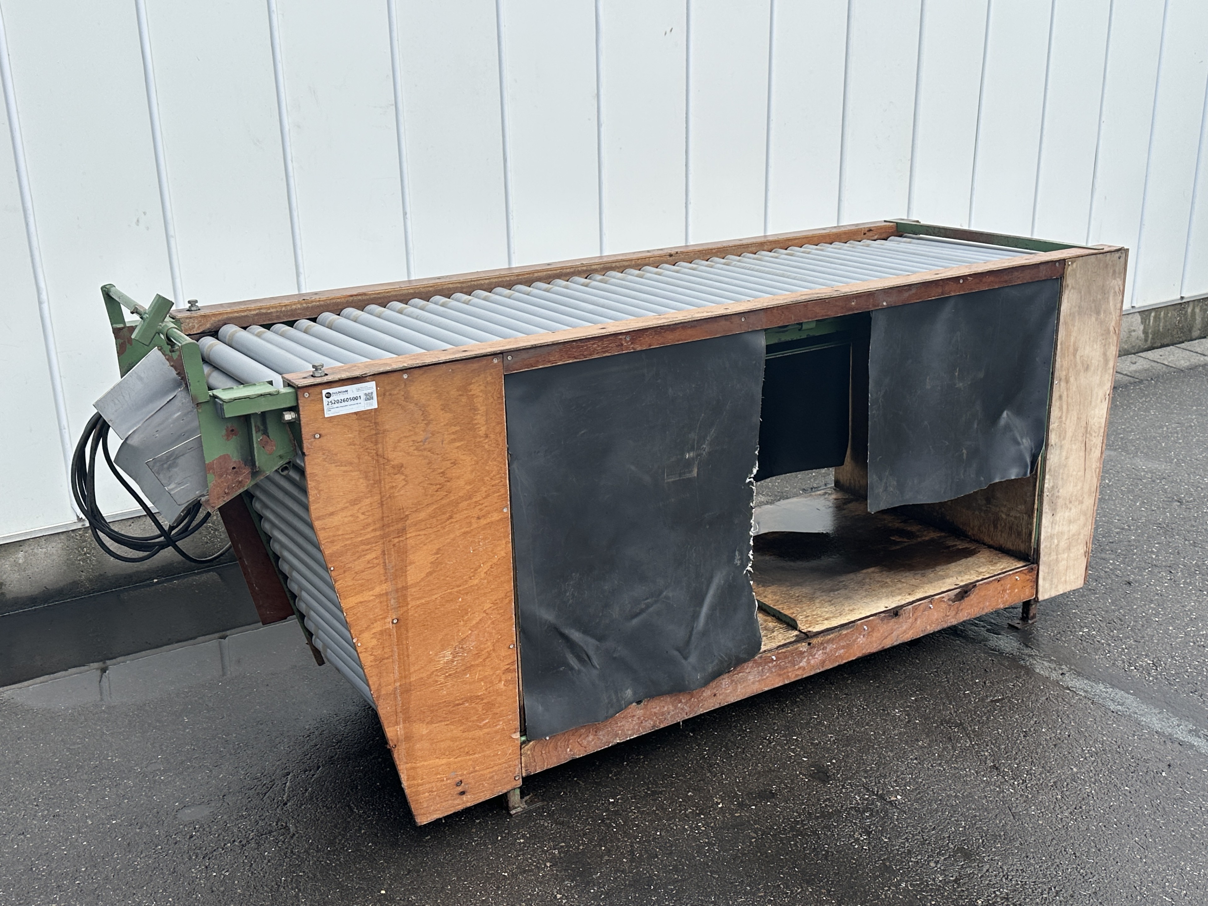 Schouten RB-210-66 Валковый инспекционный конвейер 220 x 66 см
