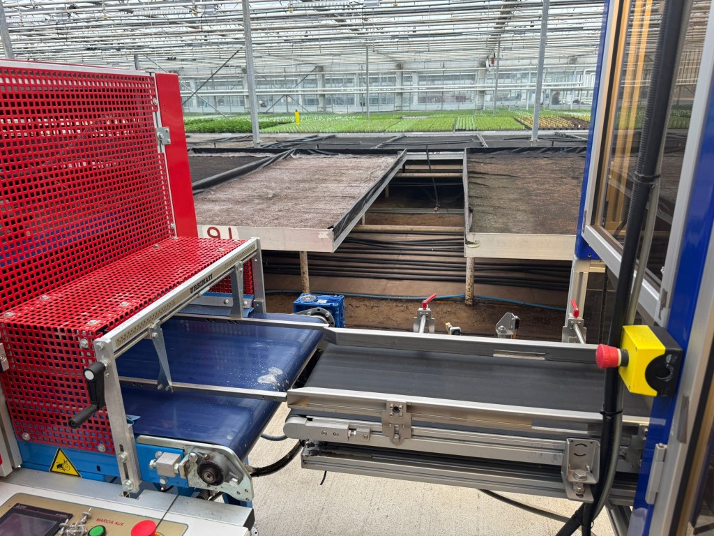 ISO 2500 & Planter Combi Линия для посадки растений Автоматический робот для резки и посадки растений в лотки и горшки