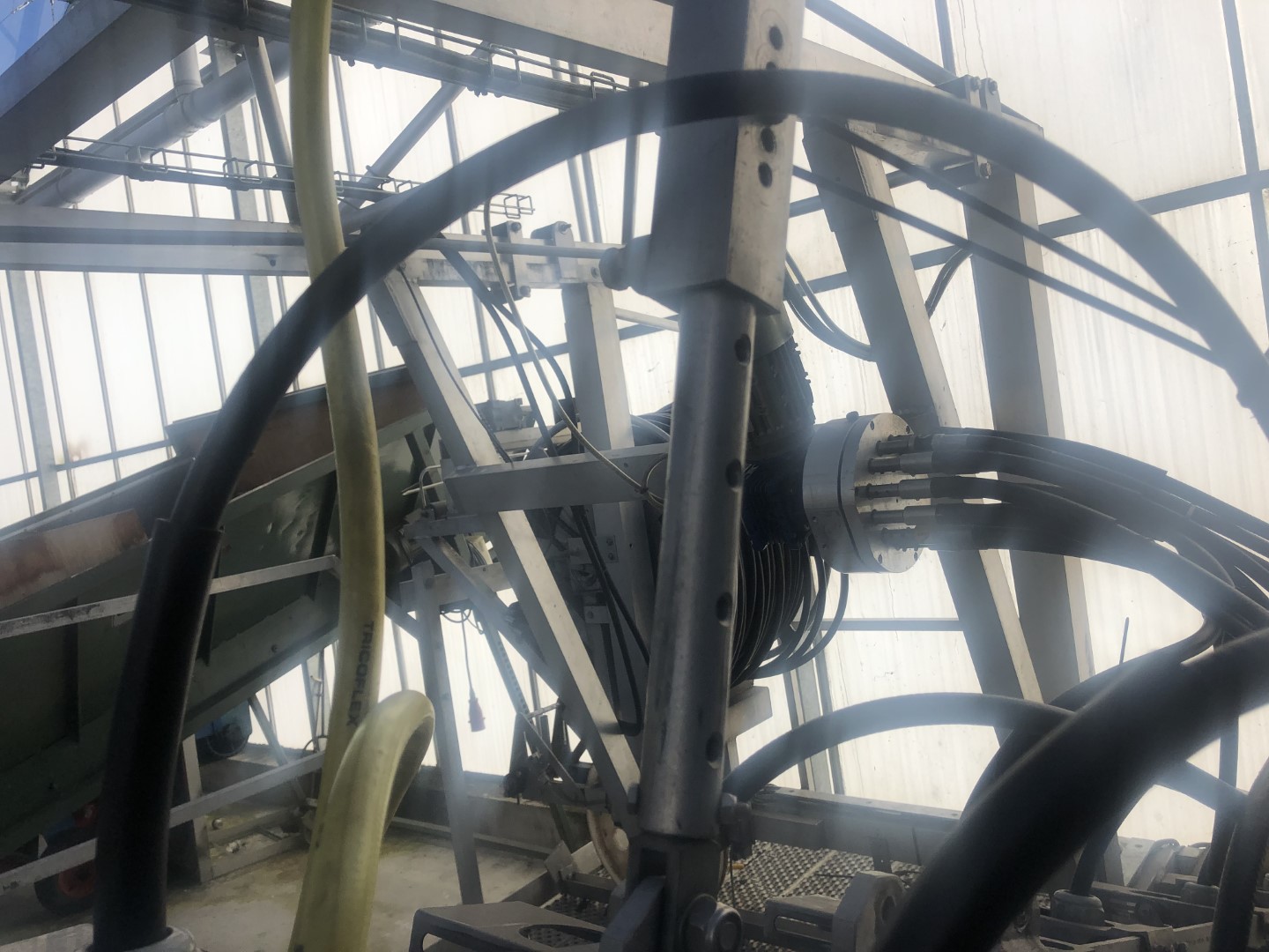 Eterpol greenhouse roof washing machine 400 cm to 480 cm