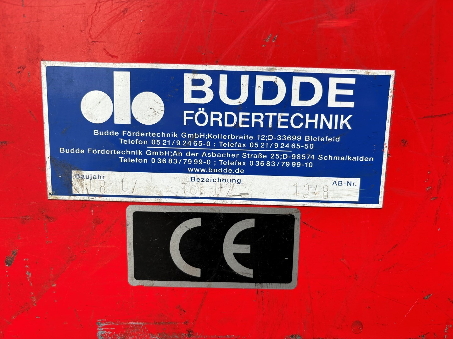 Budde �������� ��������������� �������� ��� �������� � �������� ����������� �� 500 �� 1150 ��