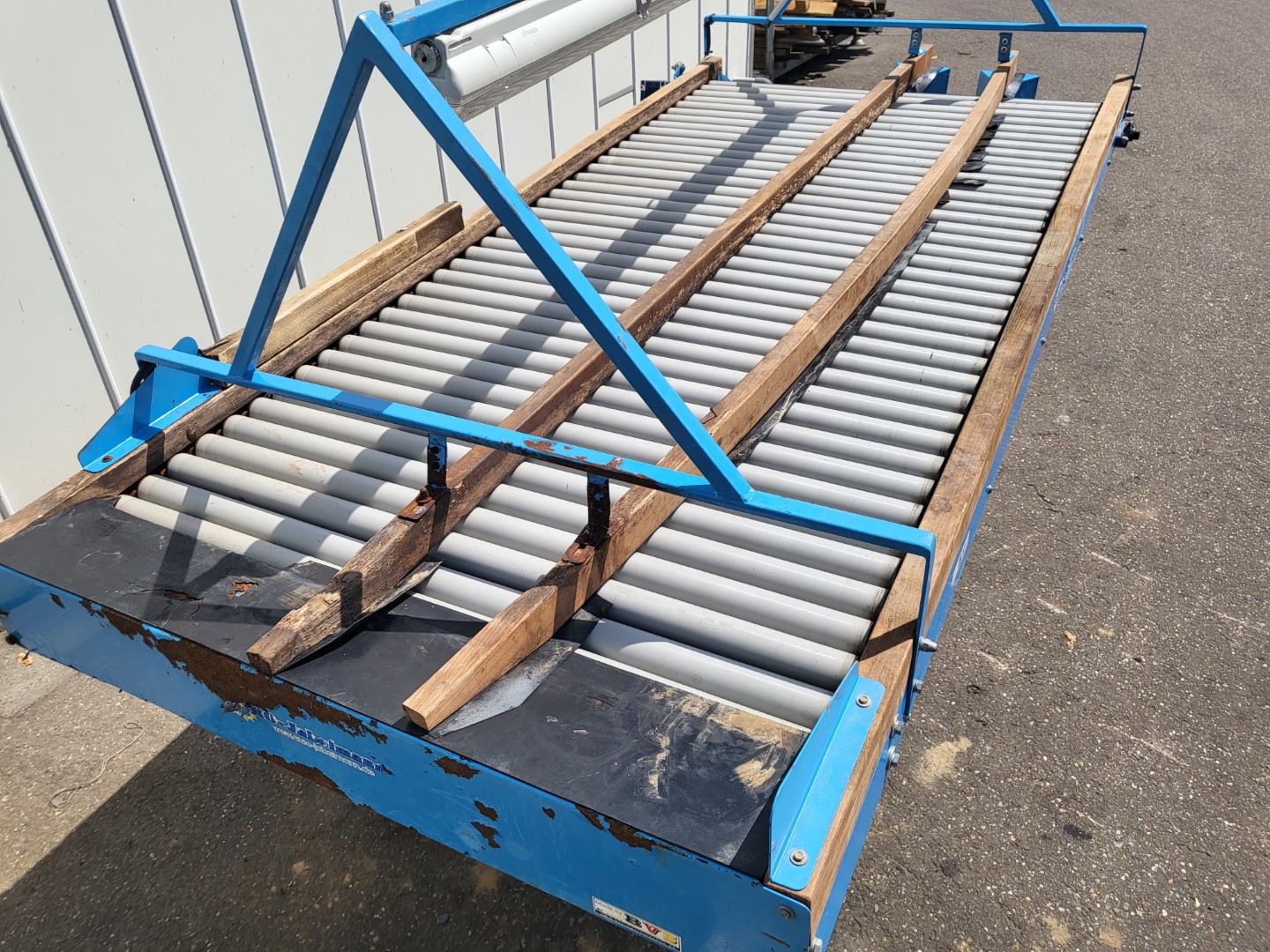 Роликовый инспекционный конвейер Euro-Jabelmann 230 x 110 см