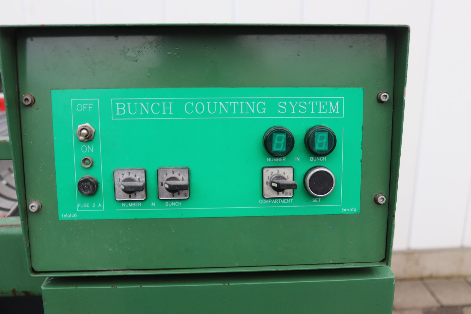 Jamafa length sorting machine with 6 stations, counting system