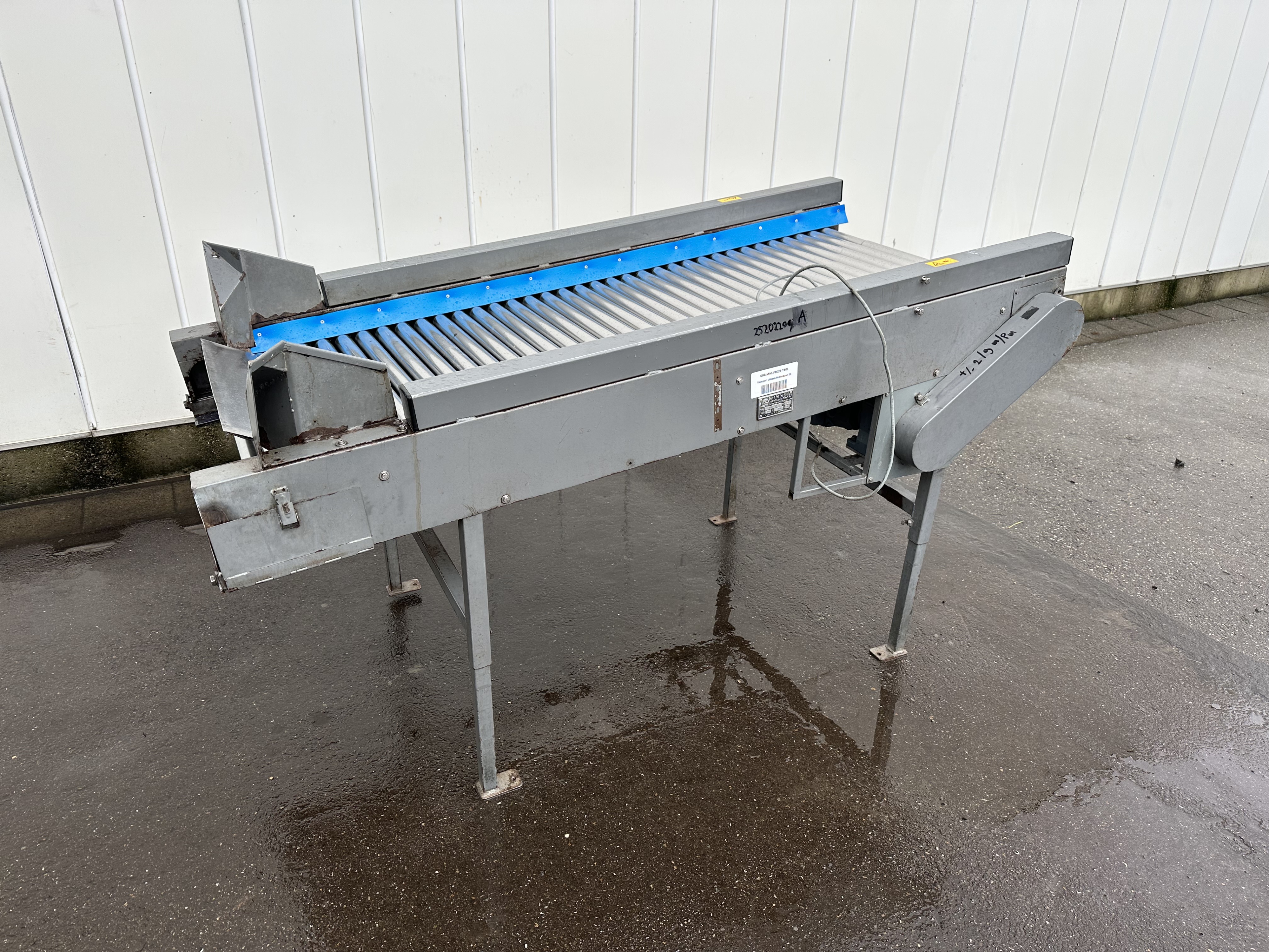 Роликовый инспекционный конвейер Affeldt 190 x 80 см