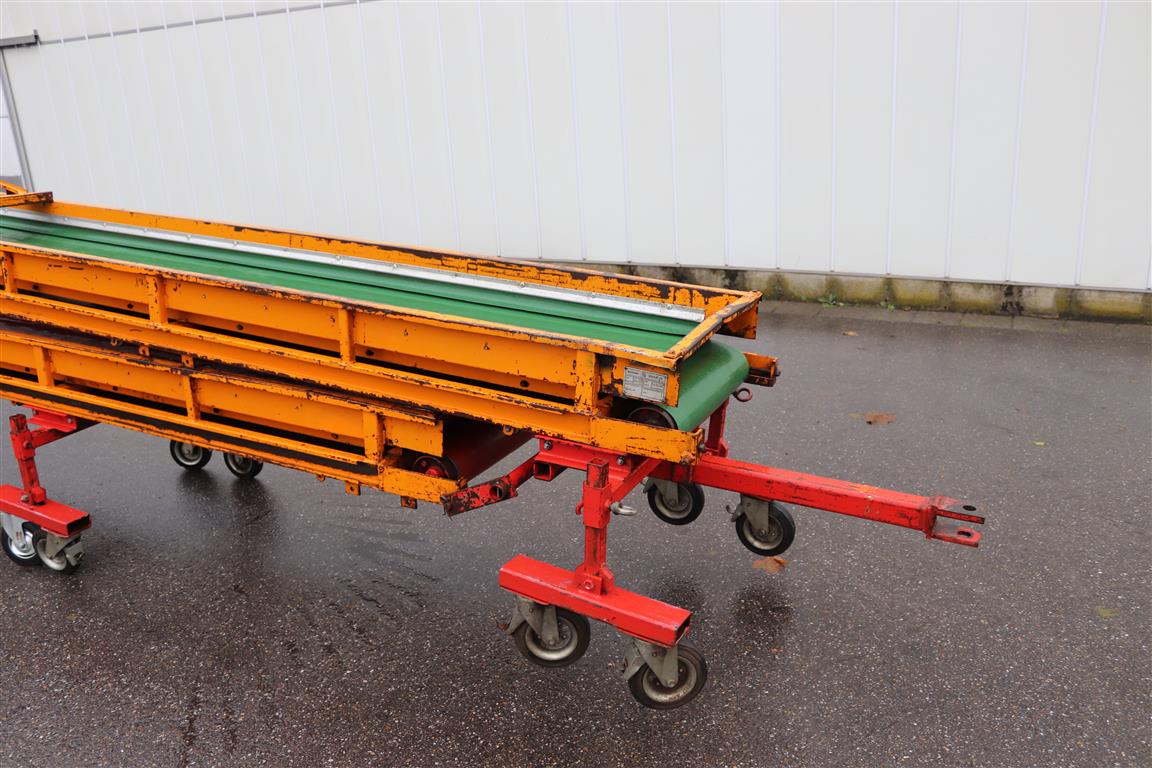 Телескопический конвейер Miedema 2 x 600 см x 60 см
