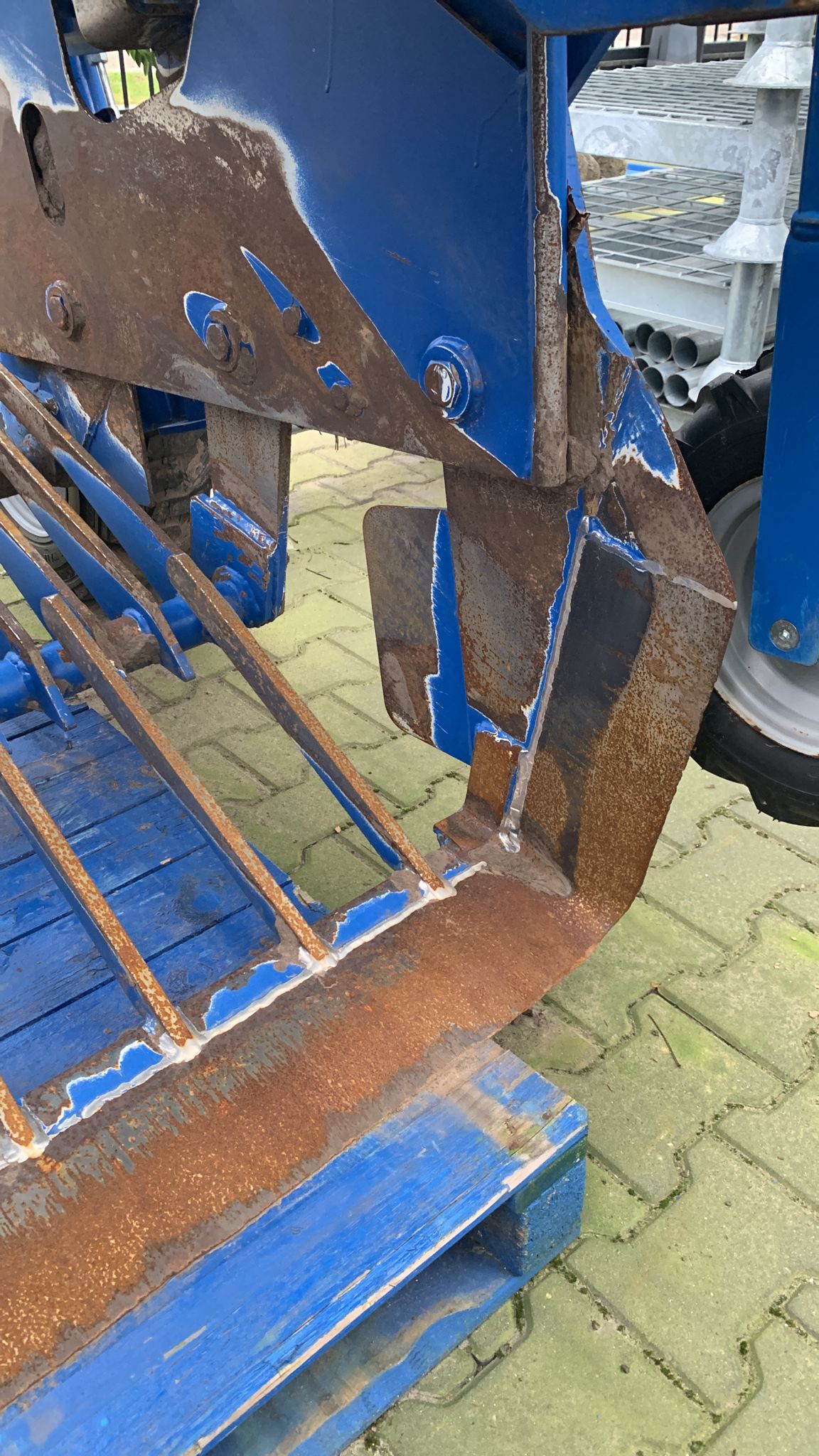 Schrauwen PL ECO 3 135 cm Вибрационная выкопочная скобa