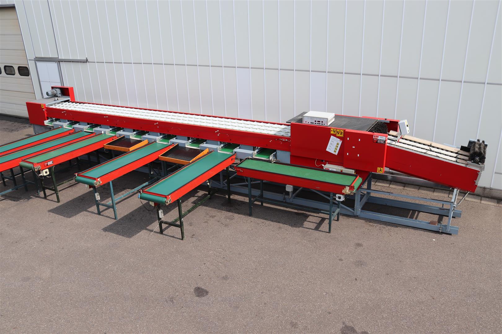 Aweta G3-8 сортировочная машина для яблок