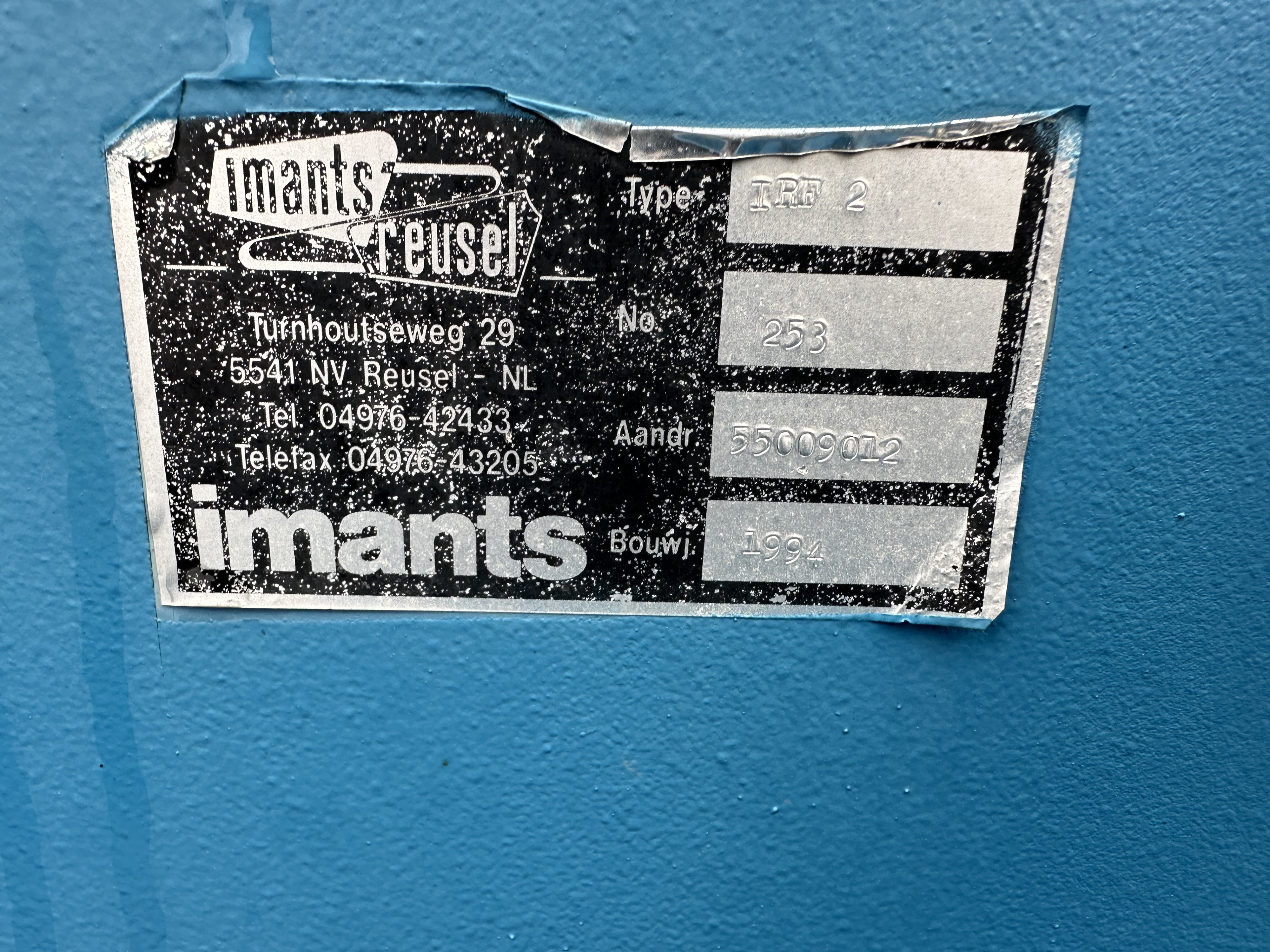Окучивающий комбайн Imants IRF-II для спаржи