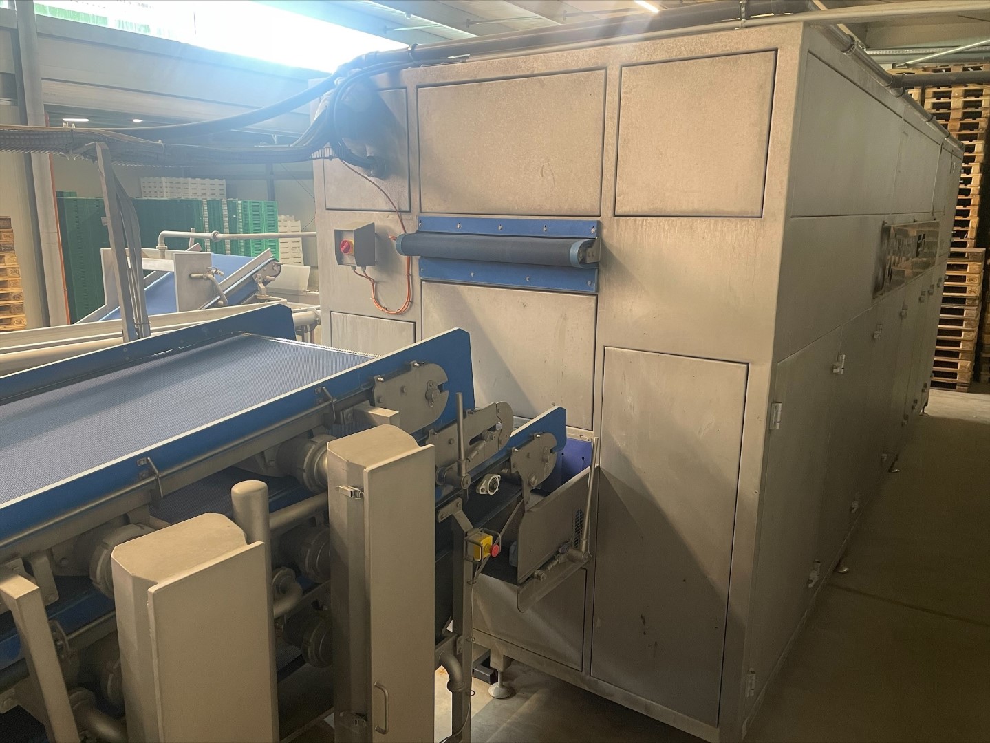 Naddeo Technologies washing and drying line for leafy vegetables