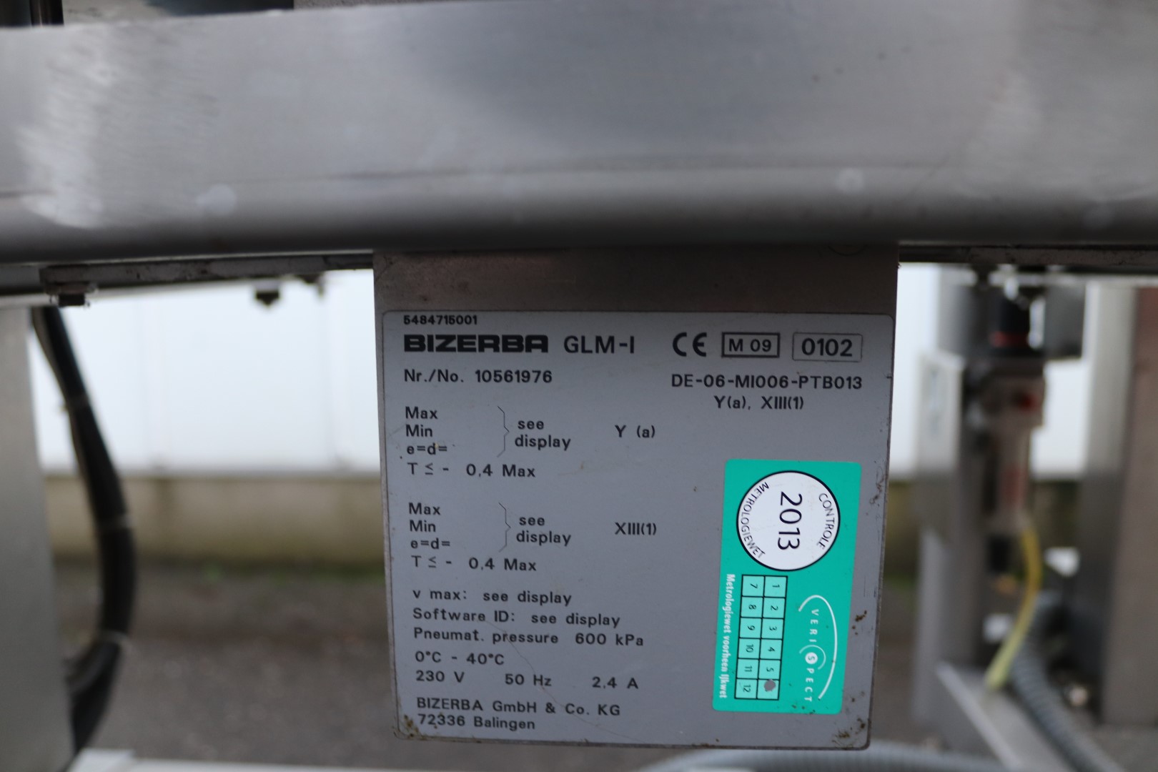 ��������������� ������ Bizerba GLM � ������������ ������