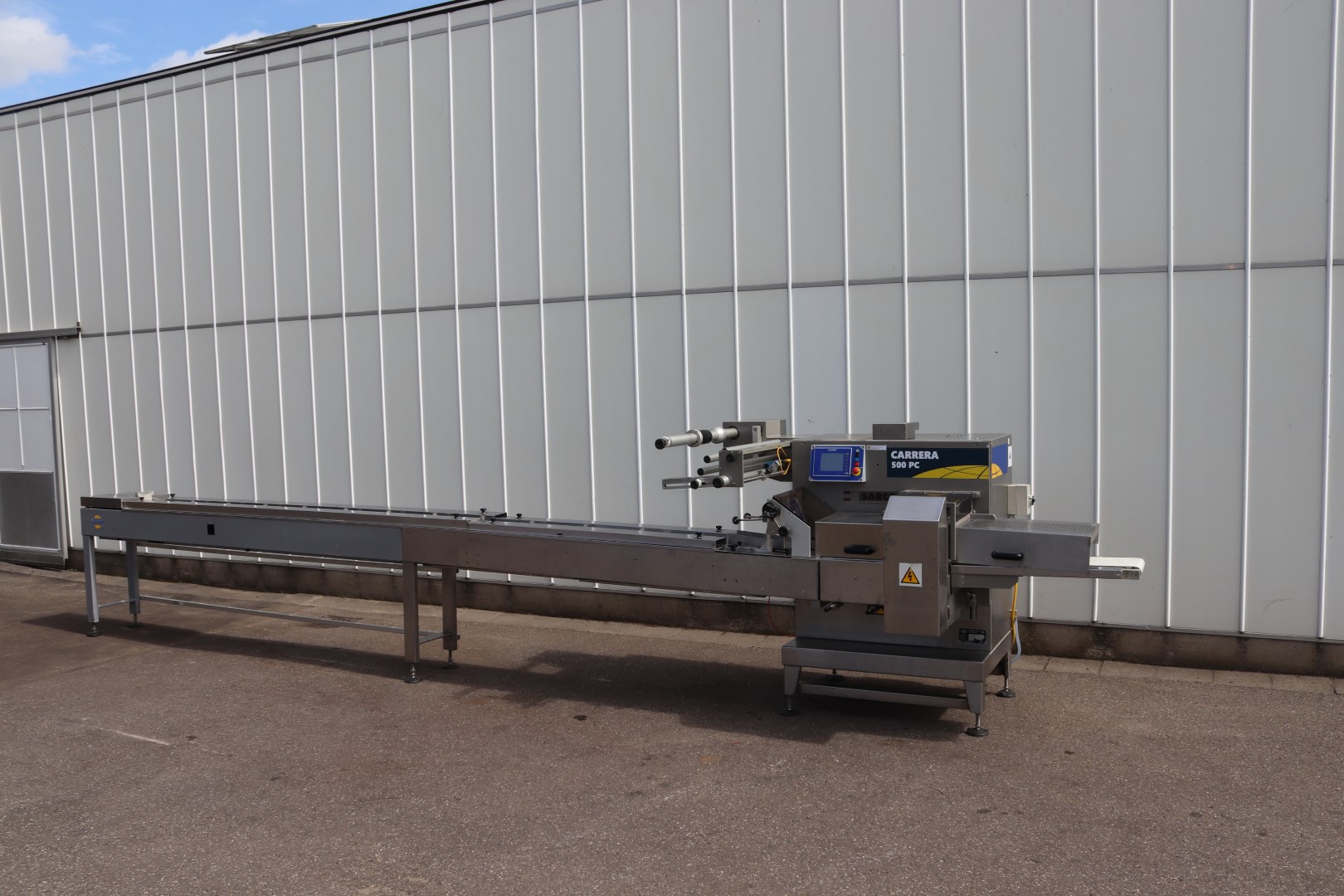 Ilapak Carrera 500 PC flow packaging machine