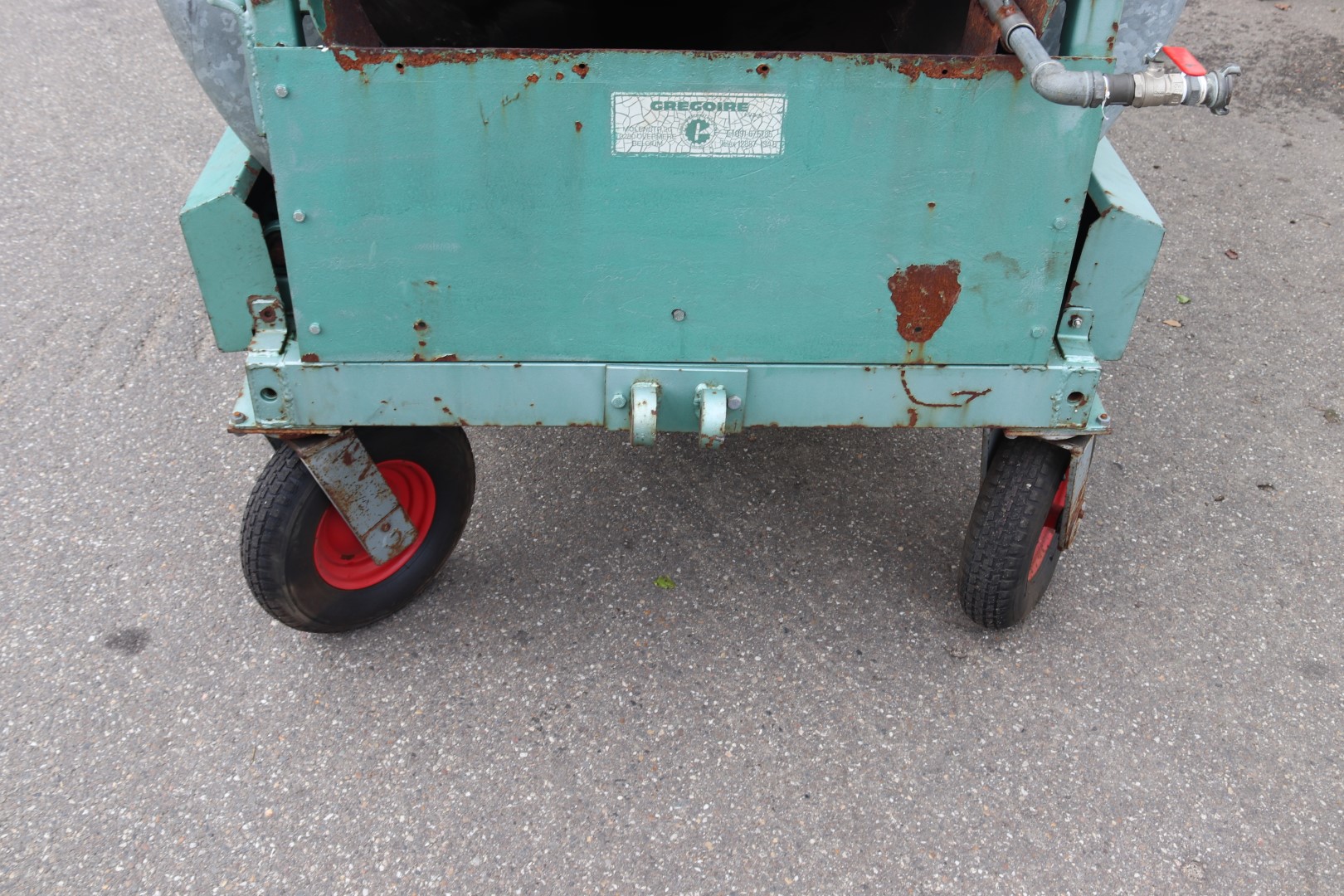 Heto soil mixer 260 x 120 cm