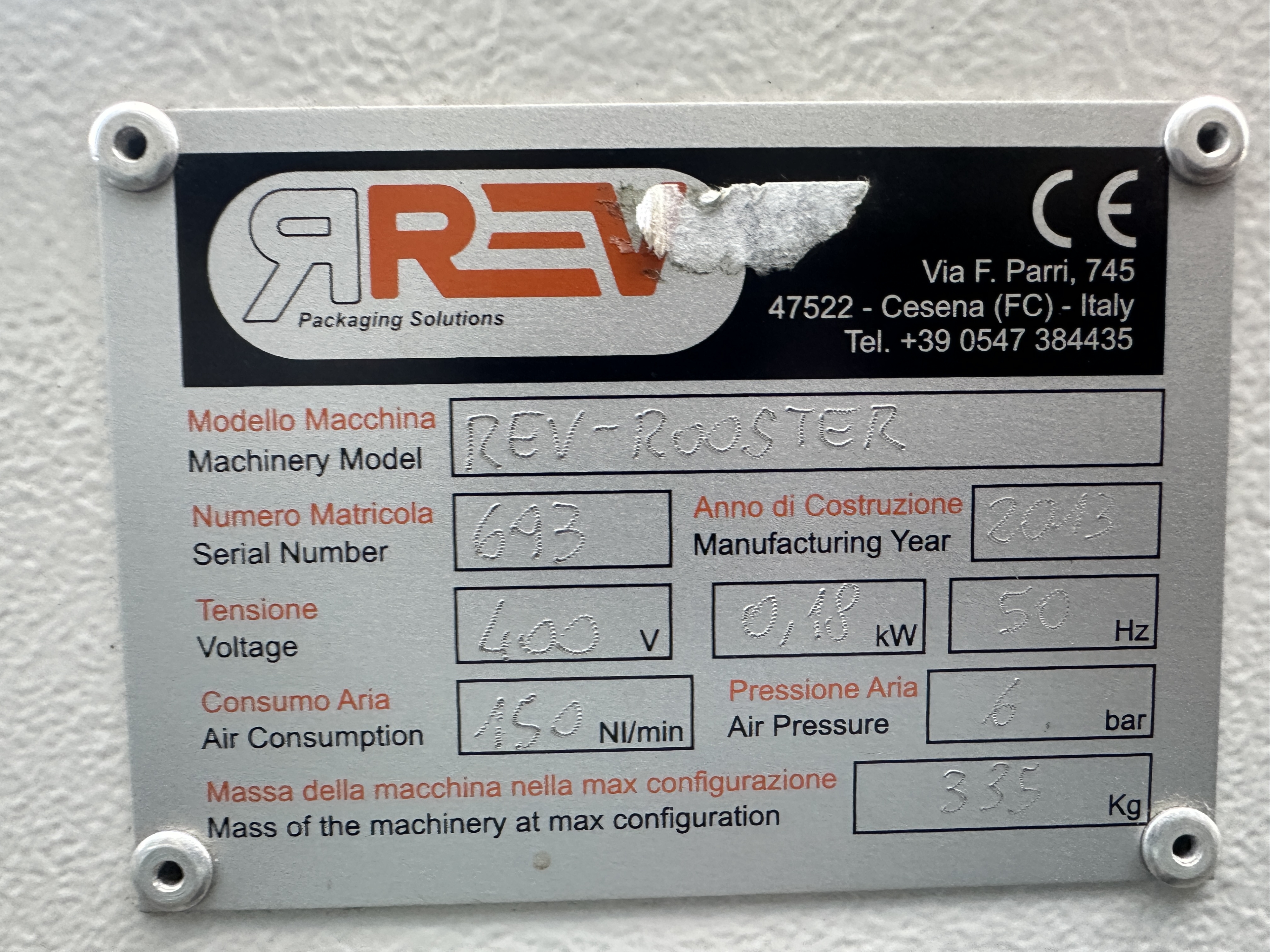 Rev Packaging Solutions REV Rooster ��������� ������