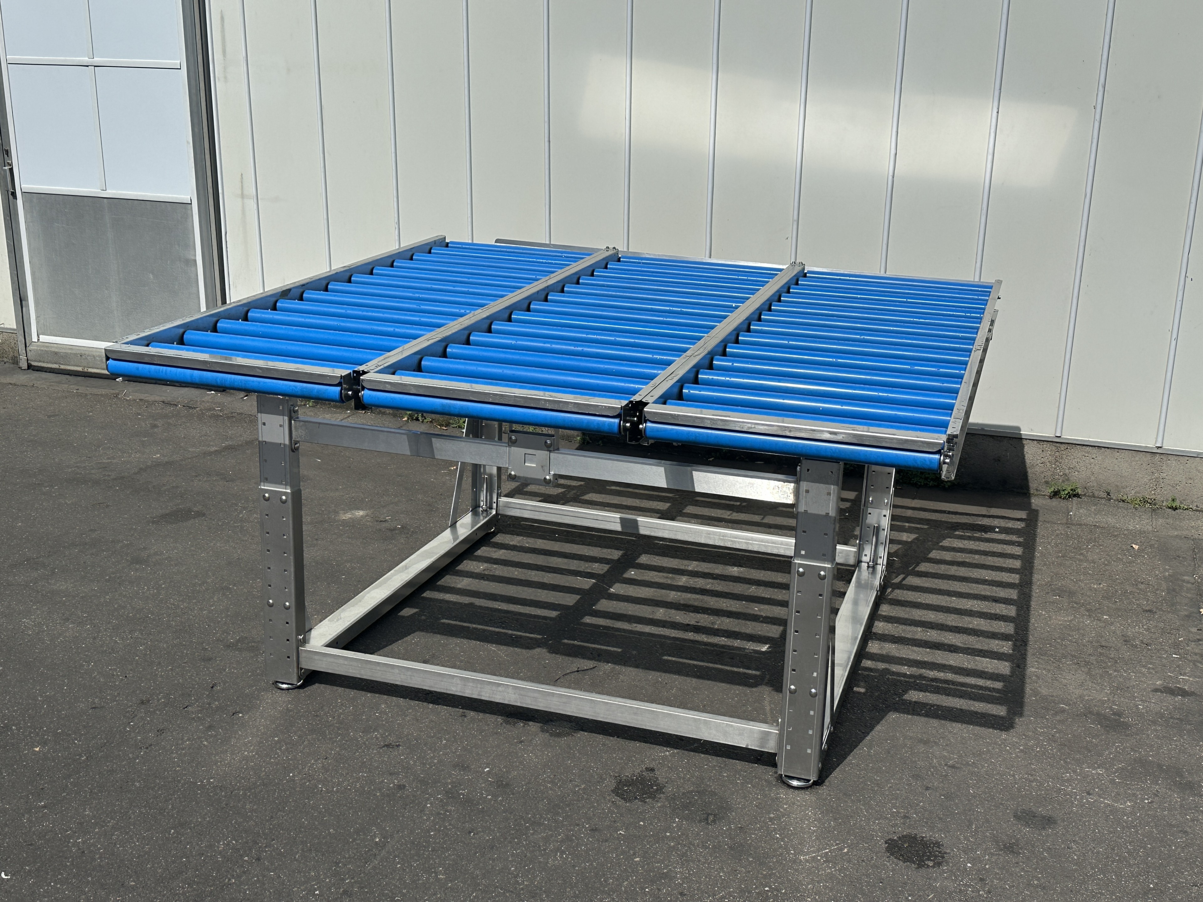 Het Packhuys Производственная и упаковочная линия 3 роликовых конвейера 200 x 62 см + стол 40 см