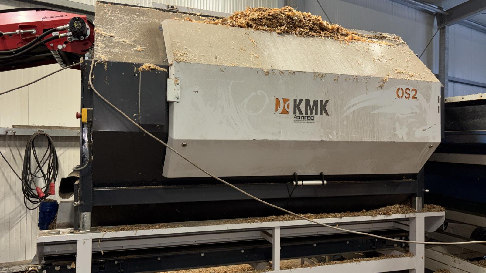 KMK OS2 Оборудование для обрезки ботвы лука с 2 ножами