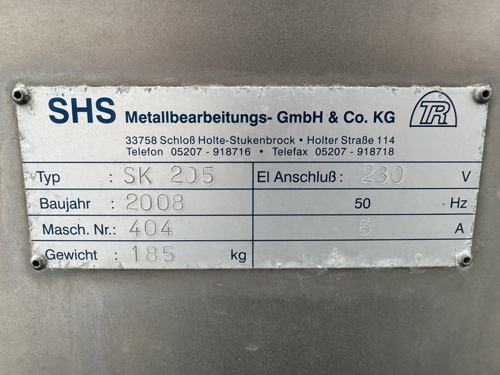 Tenrit SK 105 Машина для очистки и шелушения для спаржи