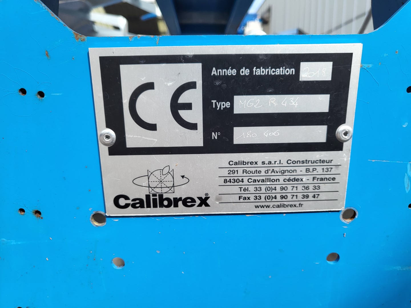 Весовой грейдер Calibrex Minigram 2 для лимонов, абрикосов, слив и киви