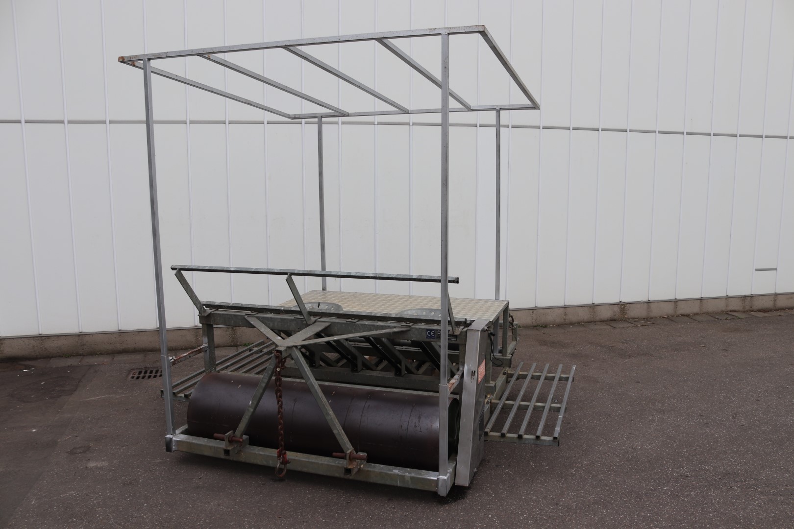 Van den Beucken planting machine transplanter for soilblocks 4 rows