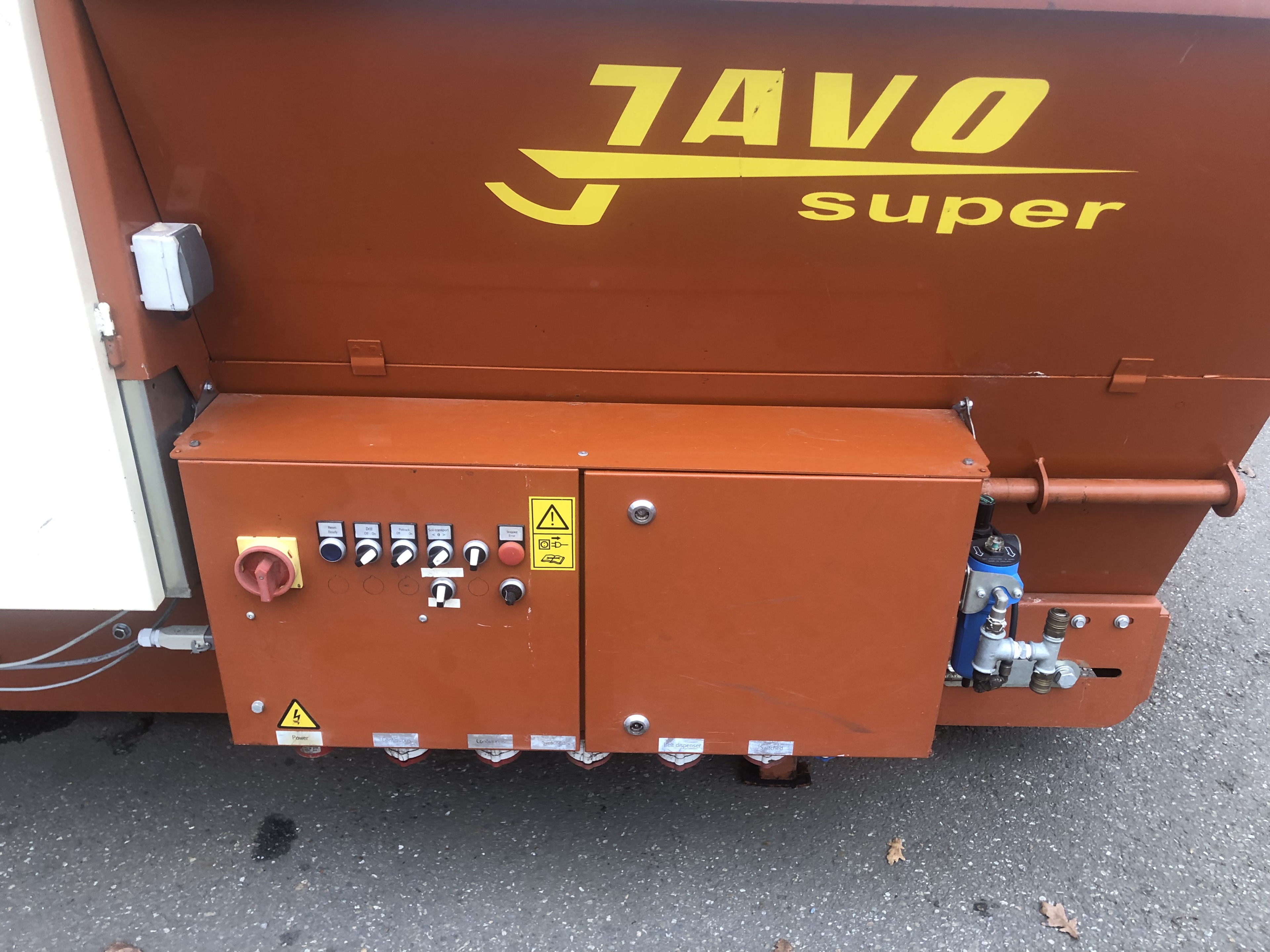 Машина для заливки горшков Javo Super Mega с пневматическим дозатором
