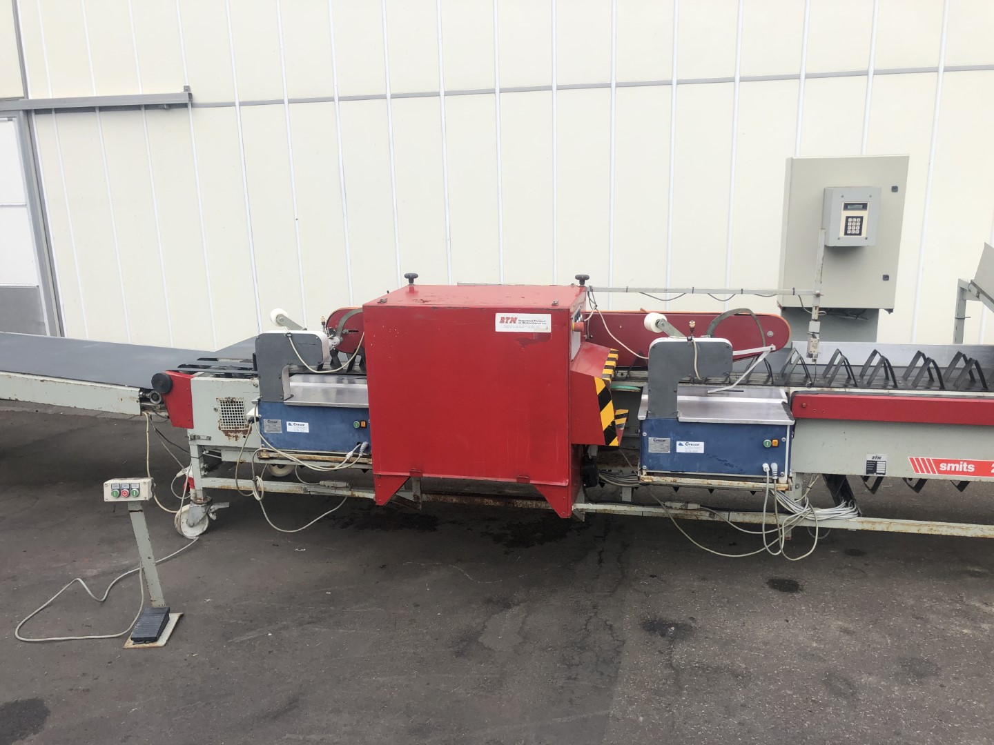 Машина для обработки цветов BTM T2000