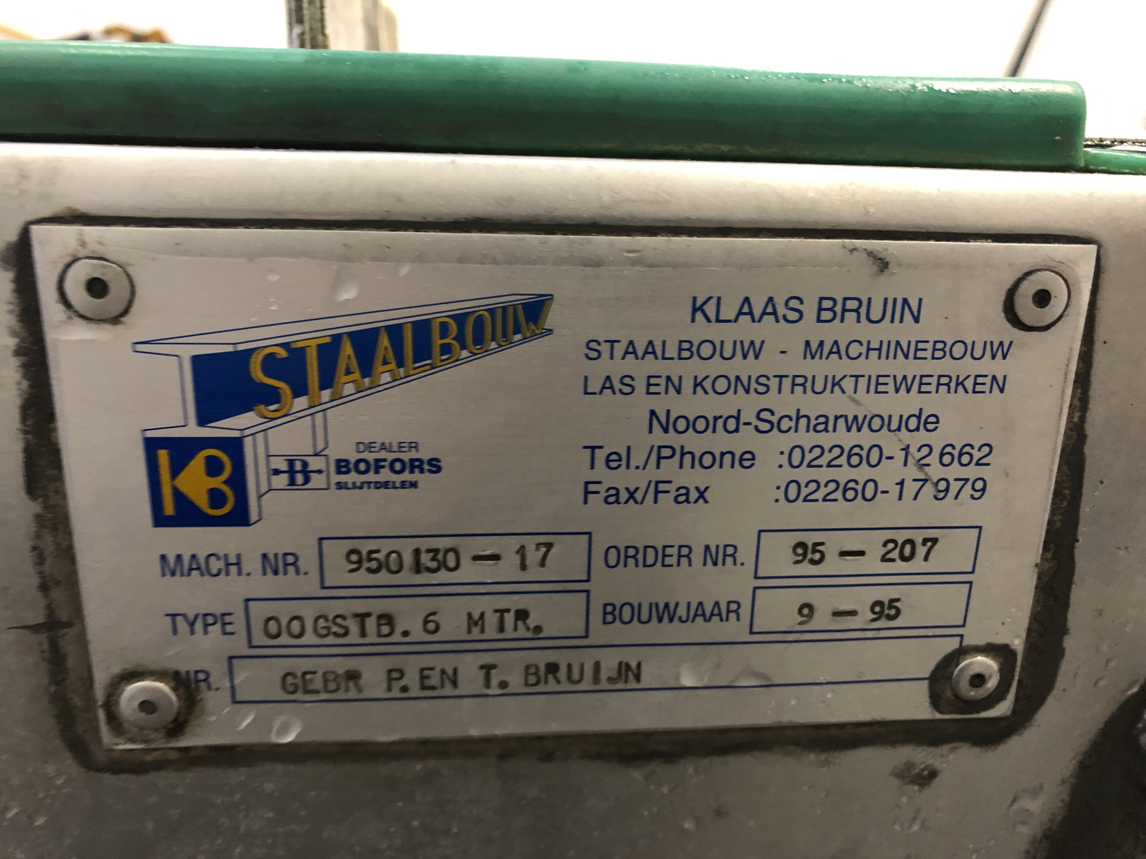����������� ����������� Klaas Bruin 6,2 �����
