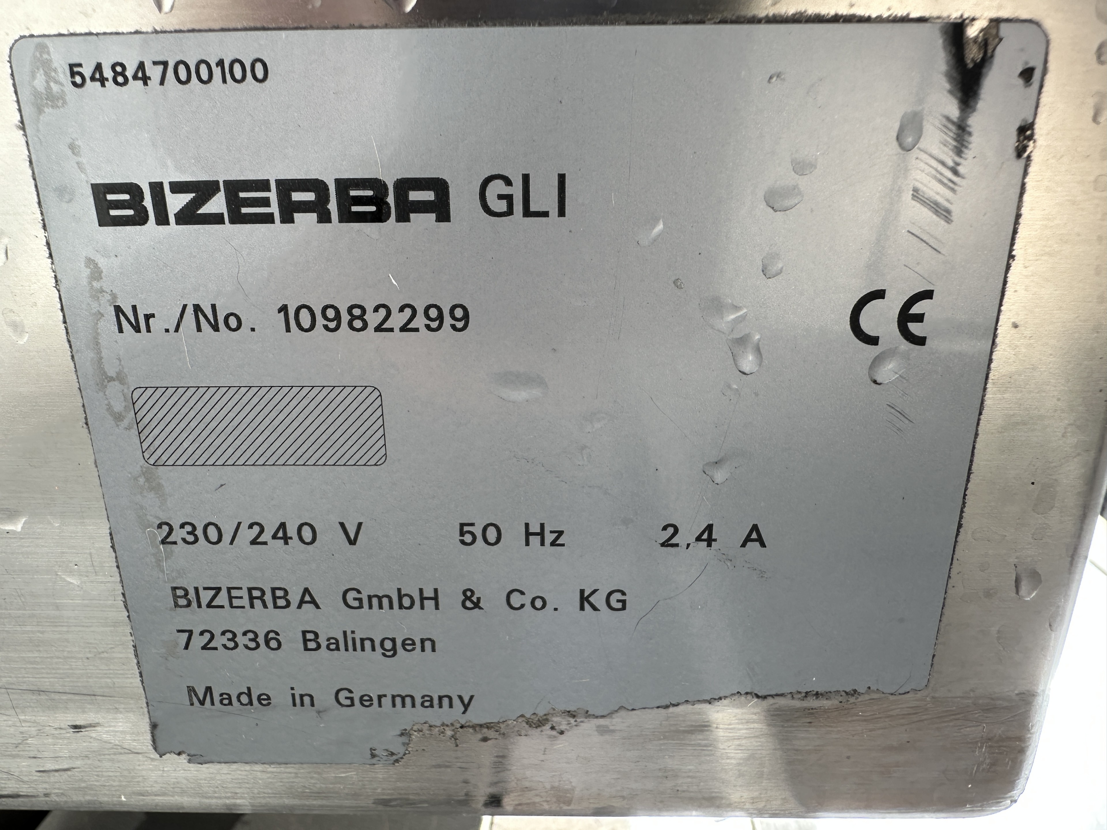 Bizerba GLM-I 100 Оборудование контрольного взвешивания